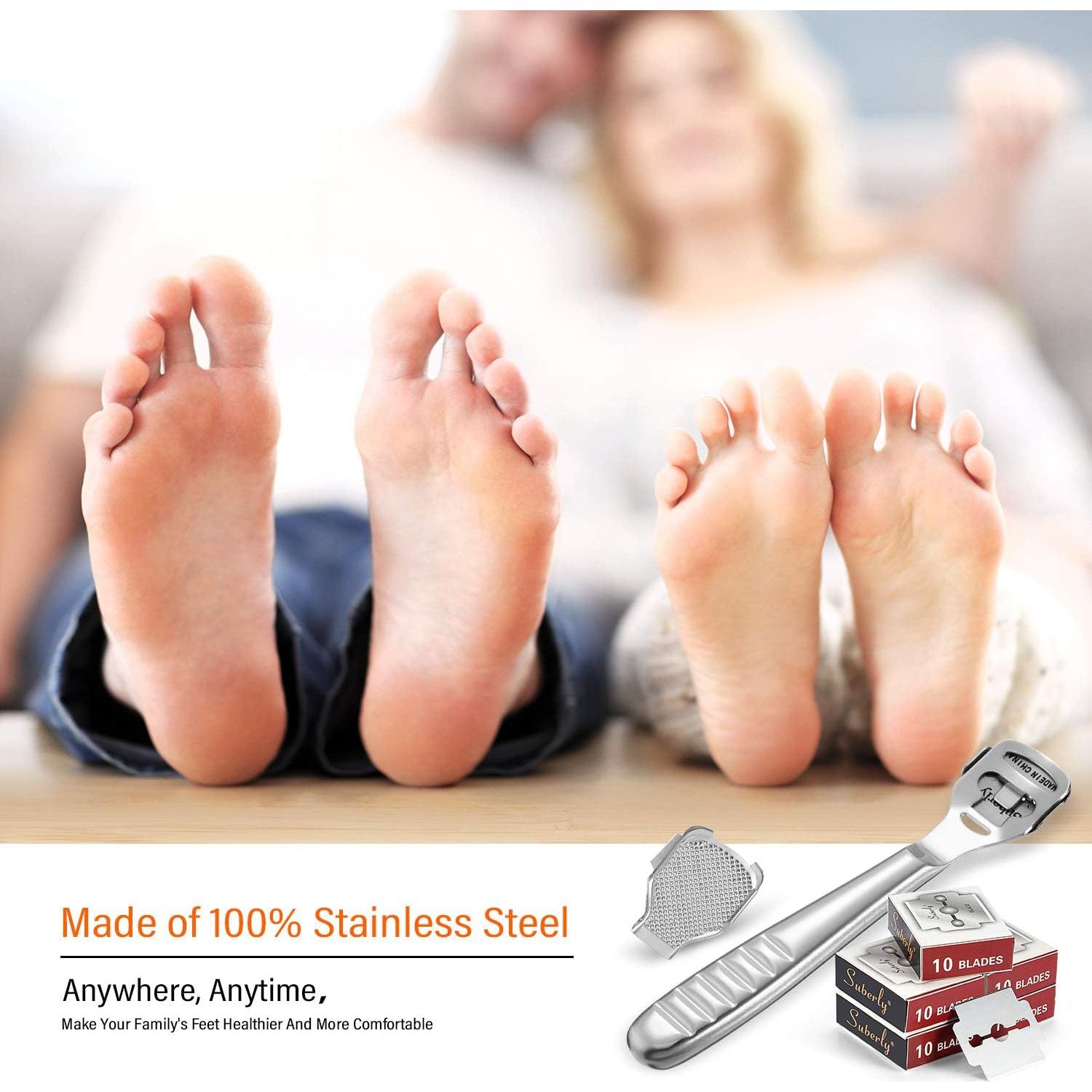 Juego de Raspadores de Callos Zhehao 52 Piezas con Cuchillas