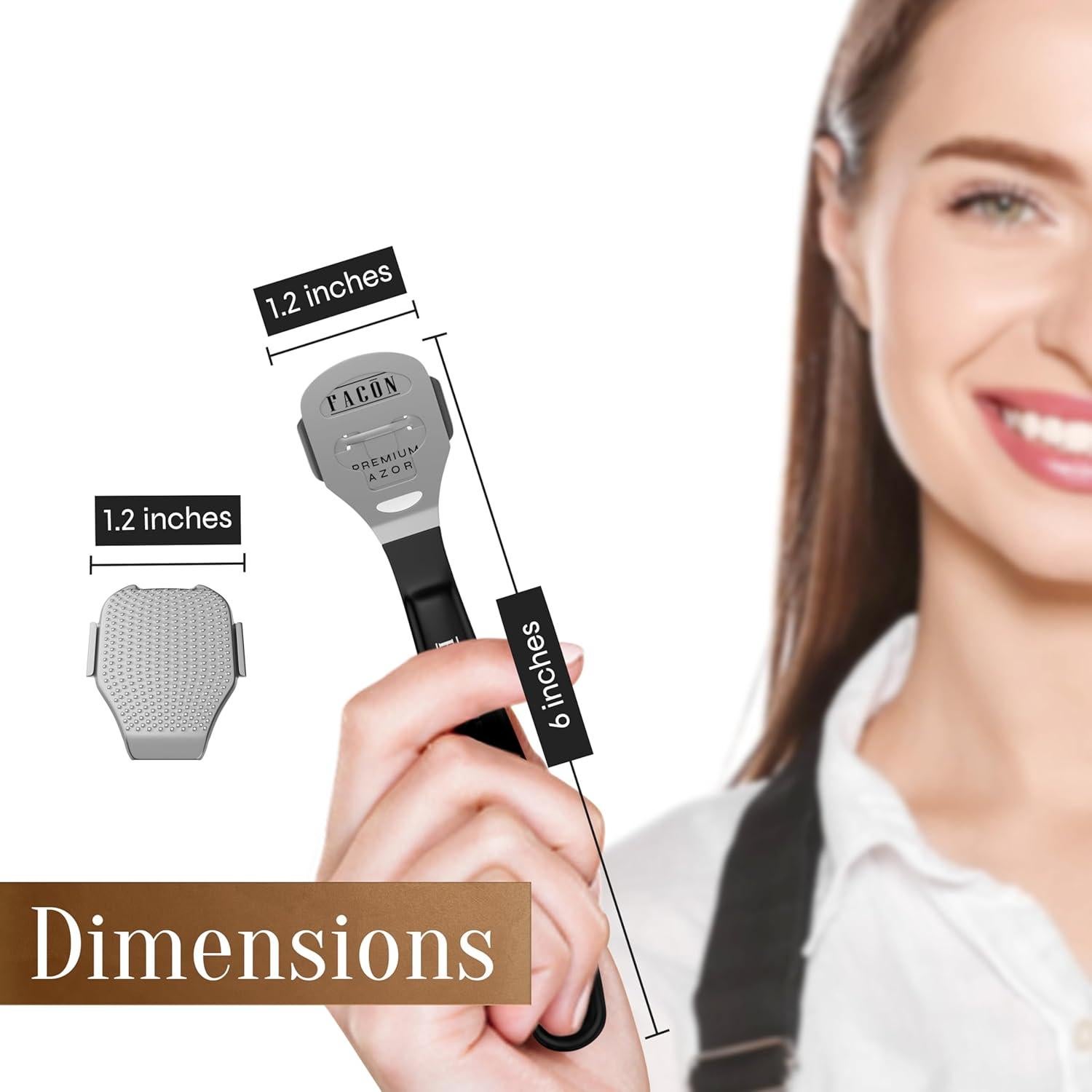 Removedor de Callos Facón Profesional con 50 Cuchillas