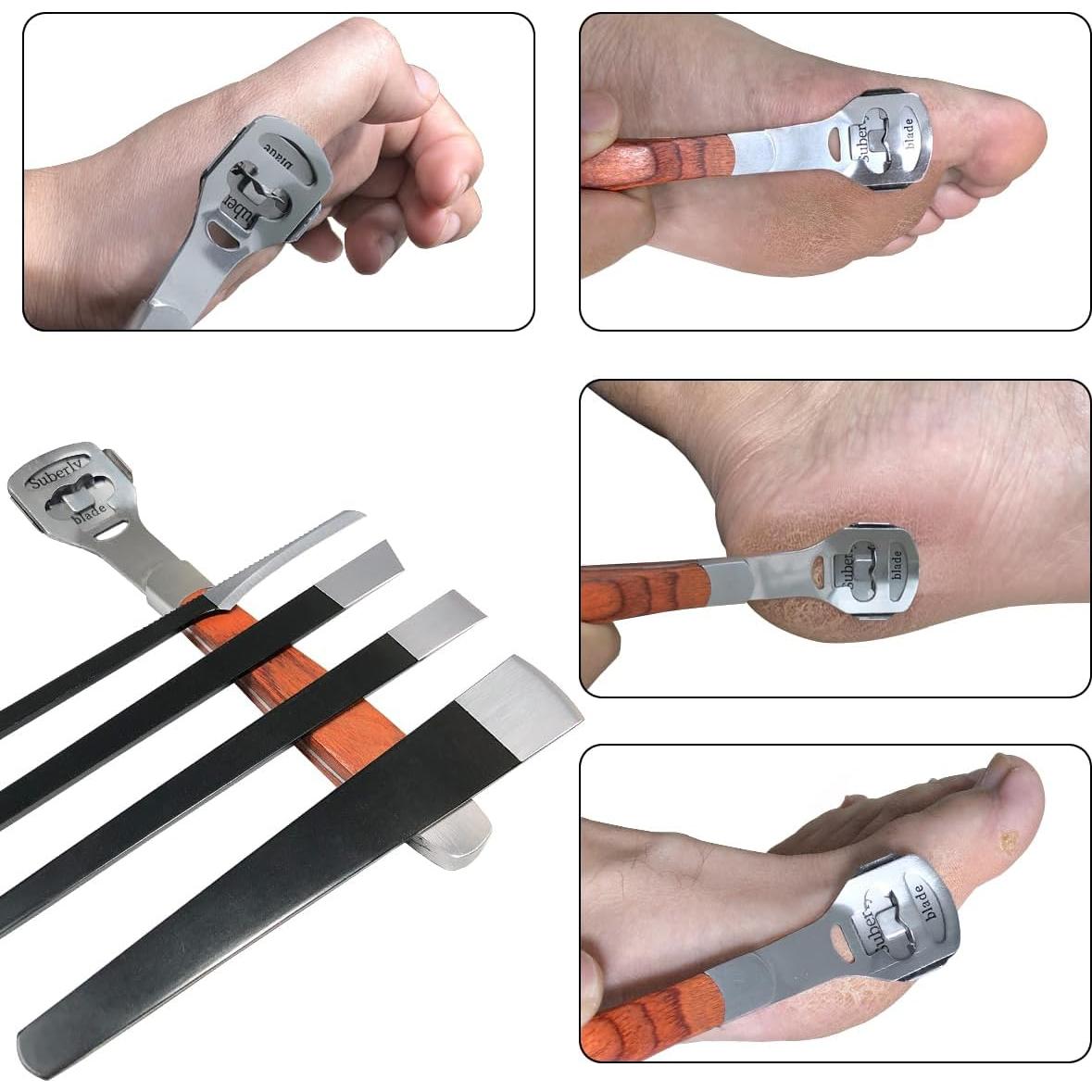 Set de Raspadores de Callos para Pies POQOD - 36 Piezas