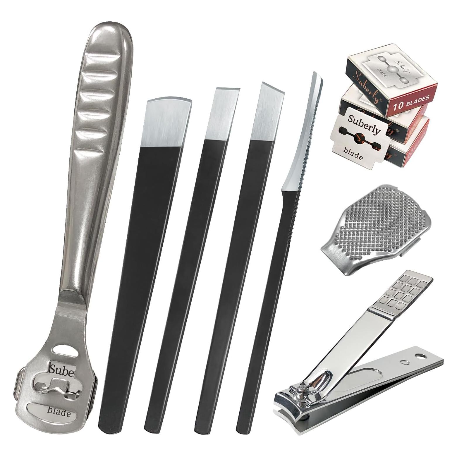 Set de Raspador de Callos para Pies 37 Piezas NZRAQK