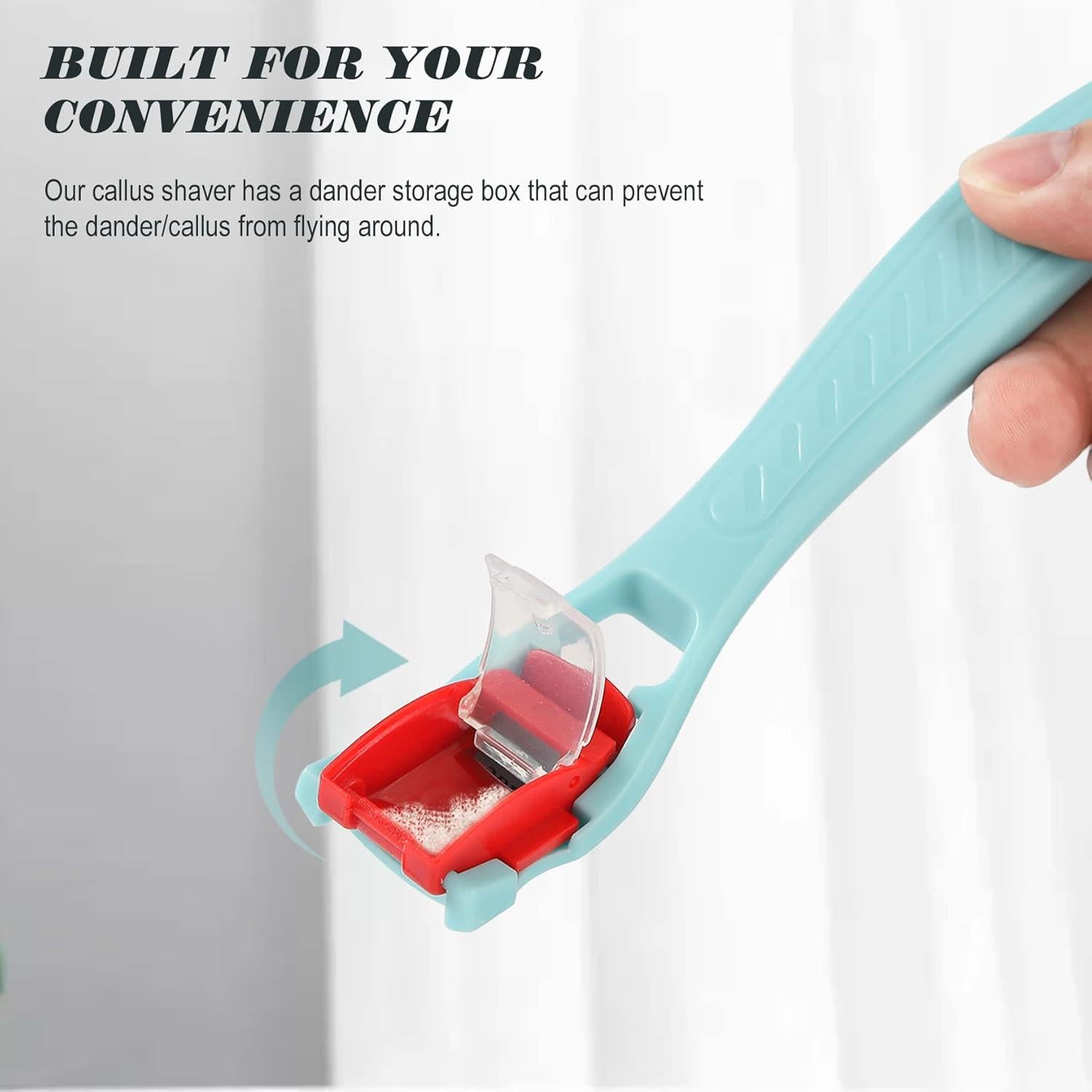 Raspador de Callos BEZOX con 10 Cuchillas Reemplazables