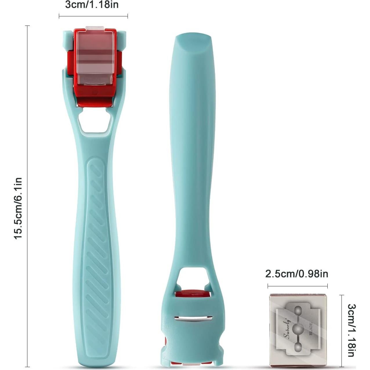 Raspador de Callos BEZOX con 10 Cuchillas Reemplazables