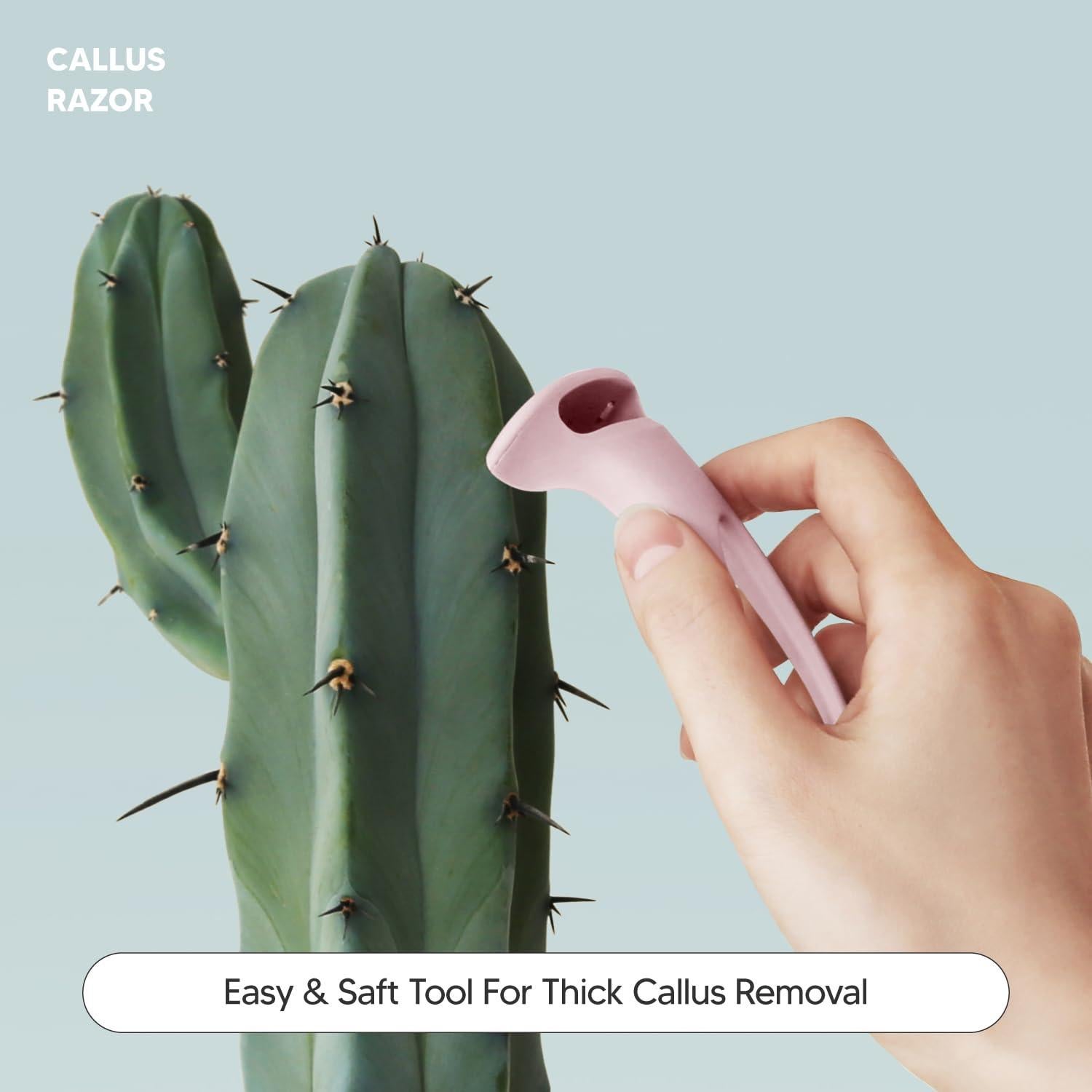 Raspador de Callos F3 Systems - Acero Inoxidable, 3 Piezas