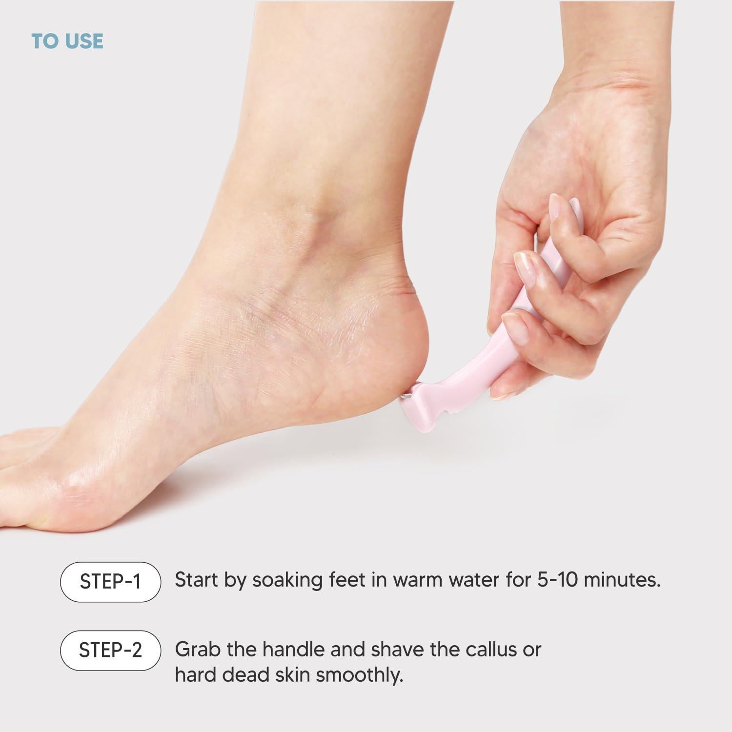 Raspador de Callos F3 Systems - Acero Inoxidable, 3 Piezas