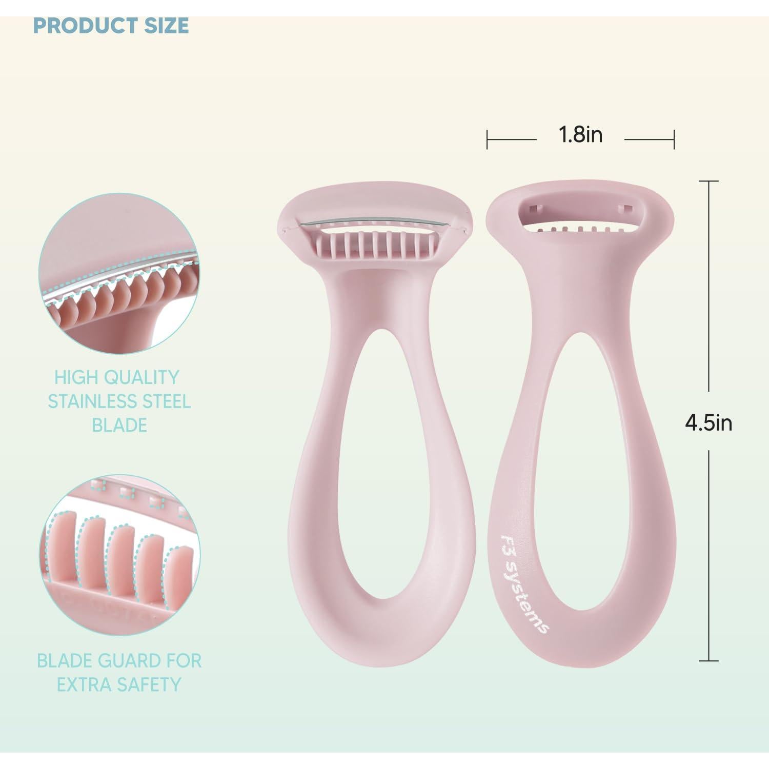 Raspador de Callos F3 Systems - Acero Inoxidable, 3 Piezas