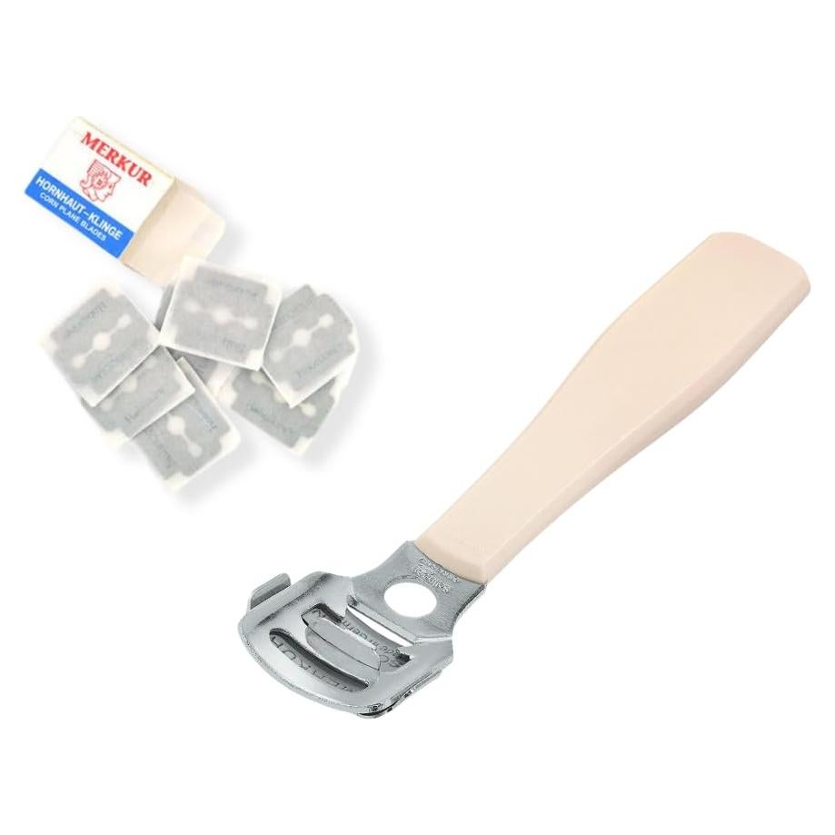 Rasuradora de Callos MERKUR Corn 923 con 10 Cuchillas