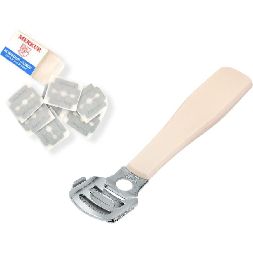 Rasuradora de Callos MERKUR Corn 923 con 10 Cuchillas