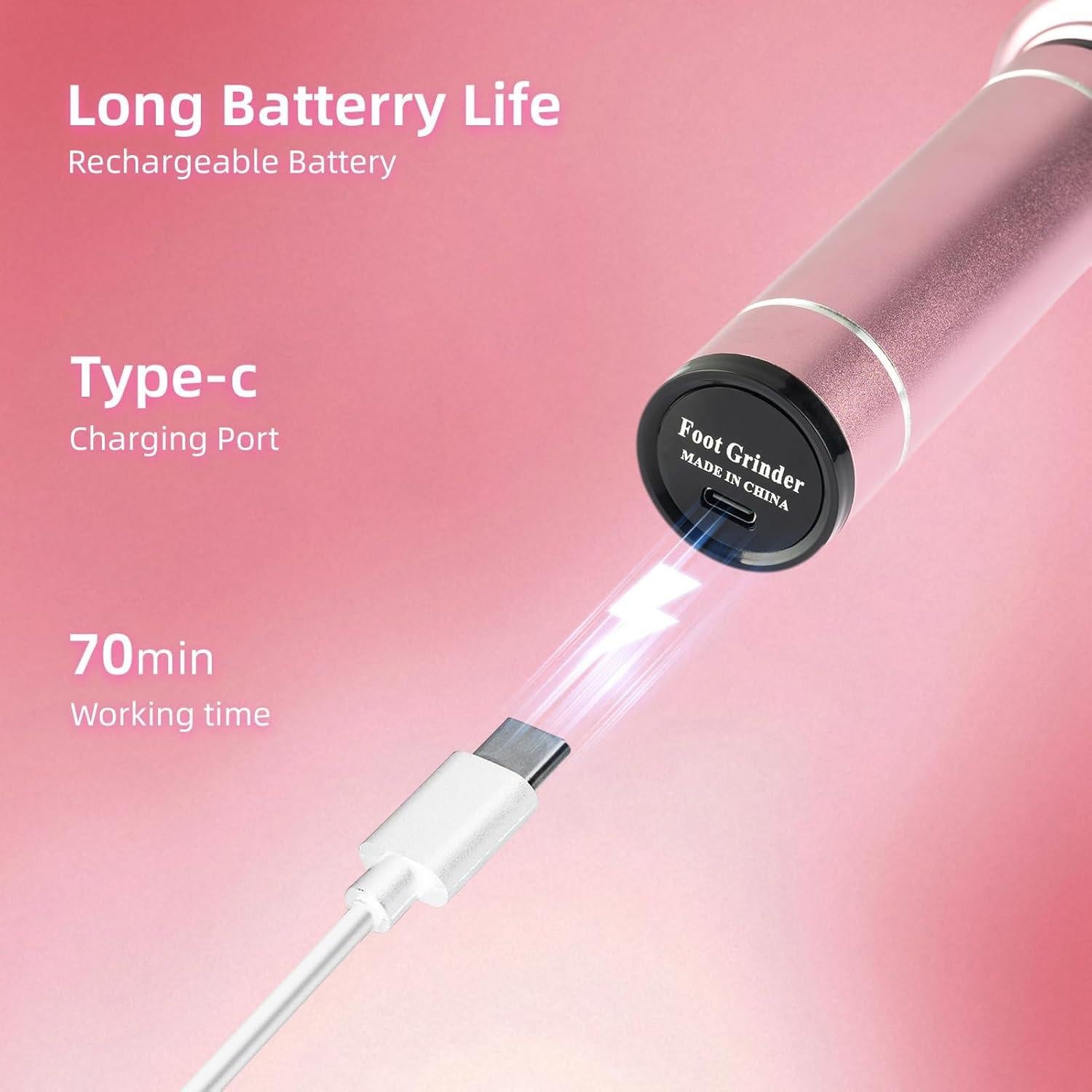 Removedor de Callos Eléctrico MARSDREAMS 802 Inalámbrico