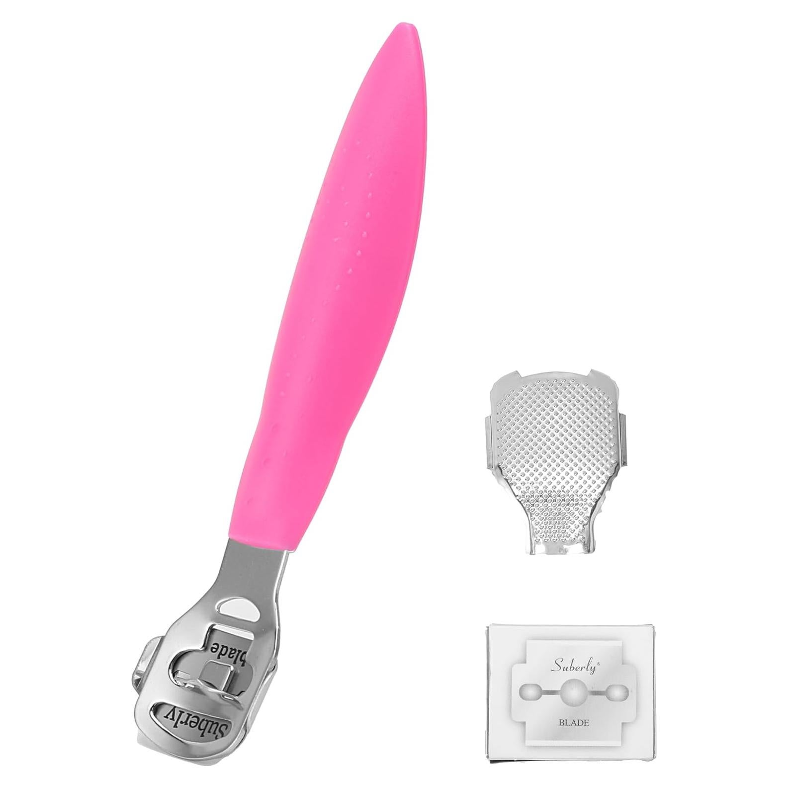 Removedor de Callos Dioche Acero Inoxidable Ergonómico Rosa