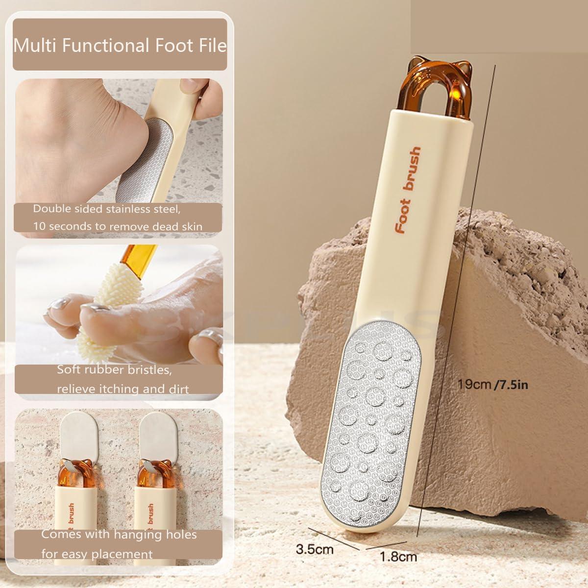 Lima para pies 2 en 1 TLS - Removedor de callos con 31 cuchillas