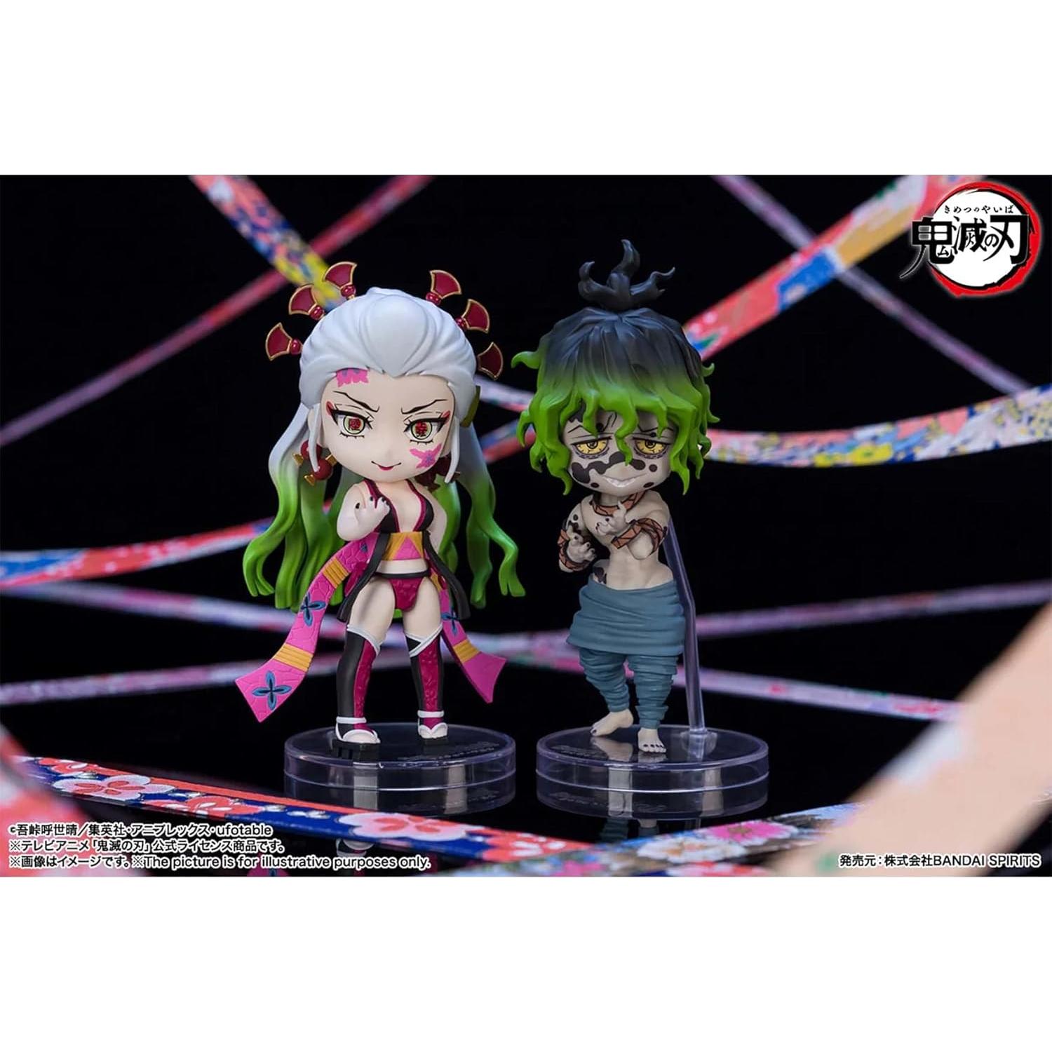 Figura Figuarts mini Daki y Gyutaro - Demon Slayer - Bandai