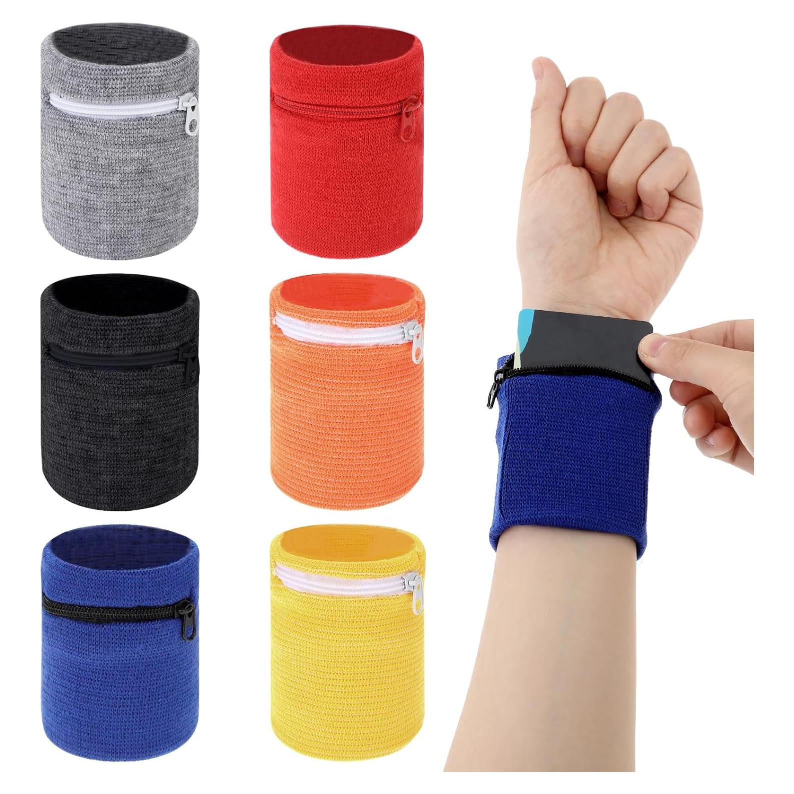 Cartera de Muñeca Jeffdad 6 Pcs con Cremallera - Algodón