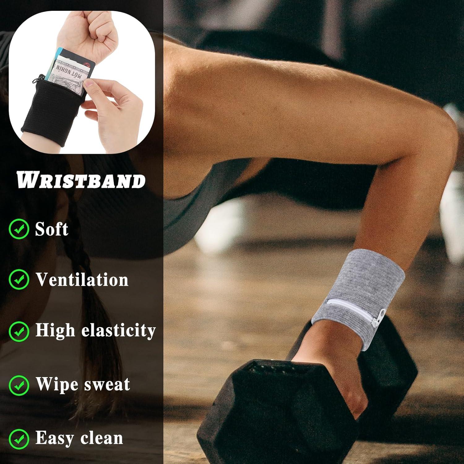 Cartera de Muñeca Jeffdad 6 Pcs con Cremallera - Algodón