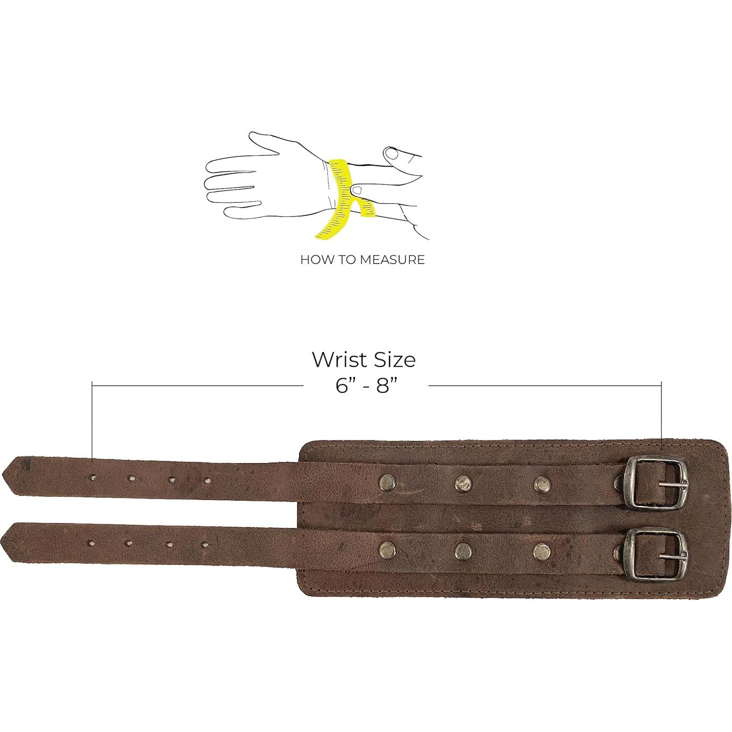 Cinturón de Muñeca Hide & Drink de Cuero Marrón Bourbon