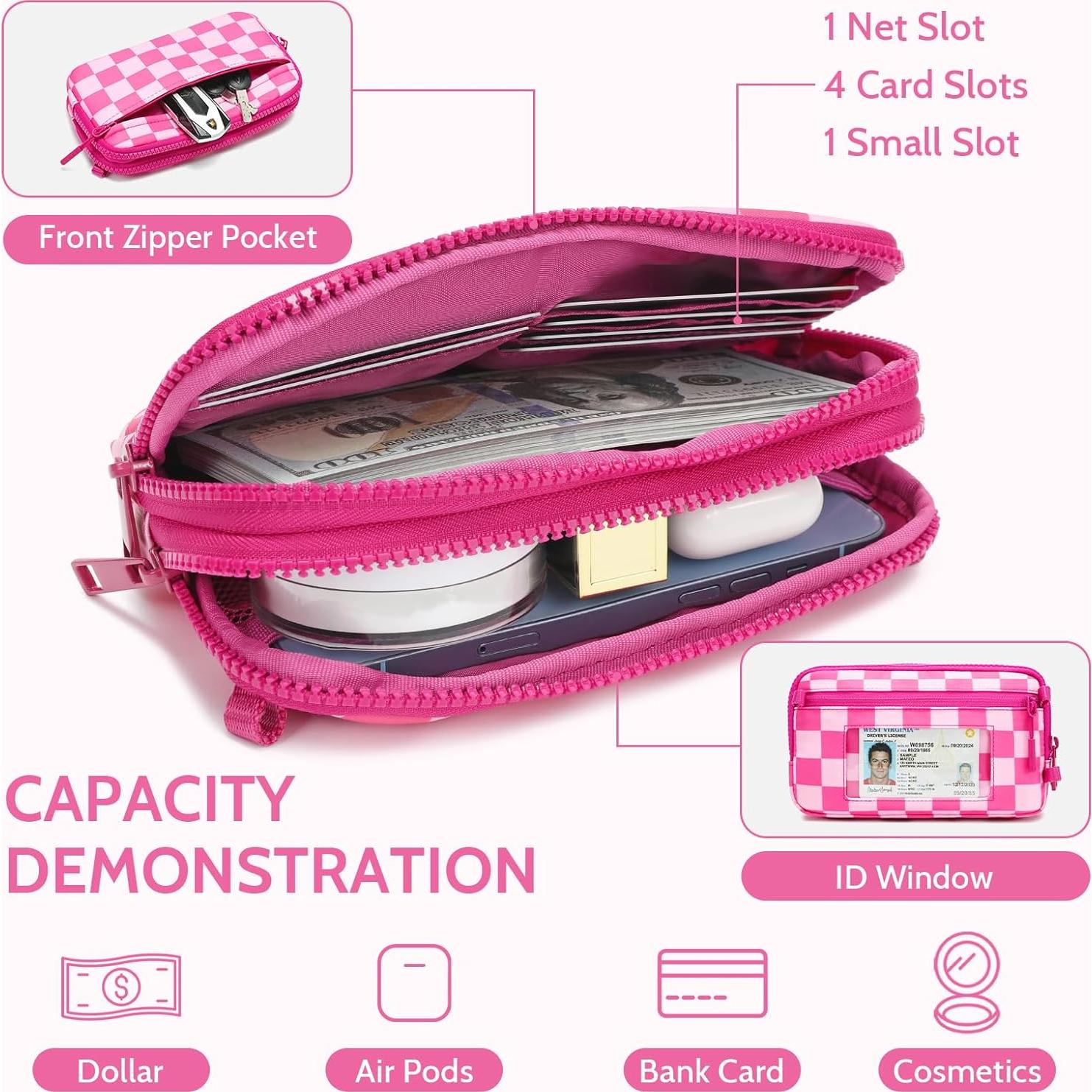 Cartera de Muñeca FODOKO Acolchada Impermeable 30x12x3cm