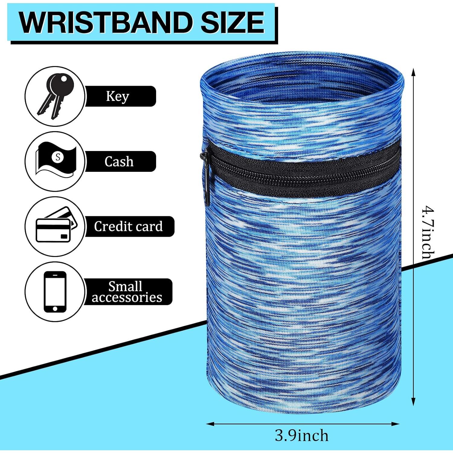 Cartera de Muñeca Honoson 5 Pcs para Correr y Deportes