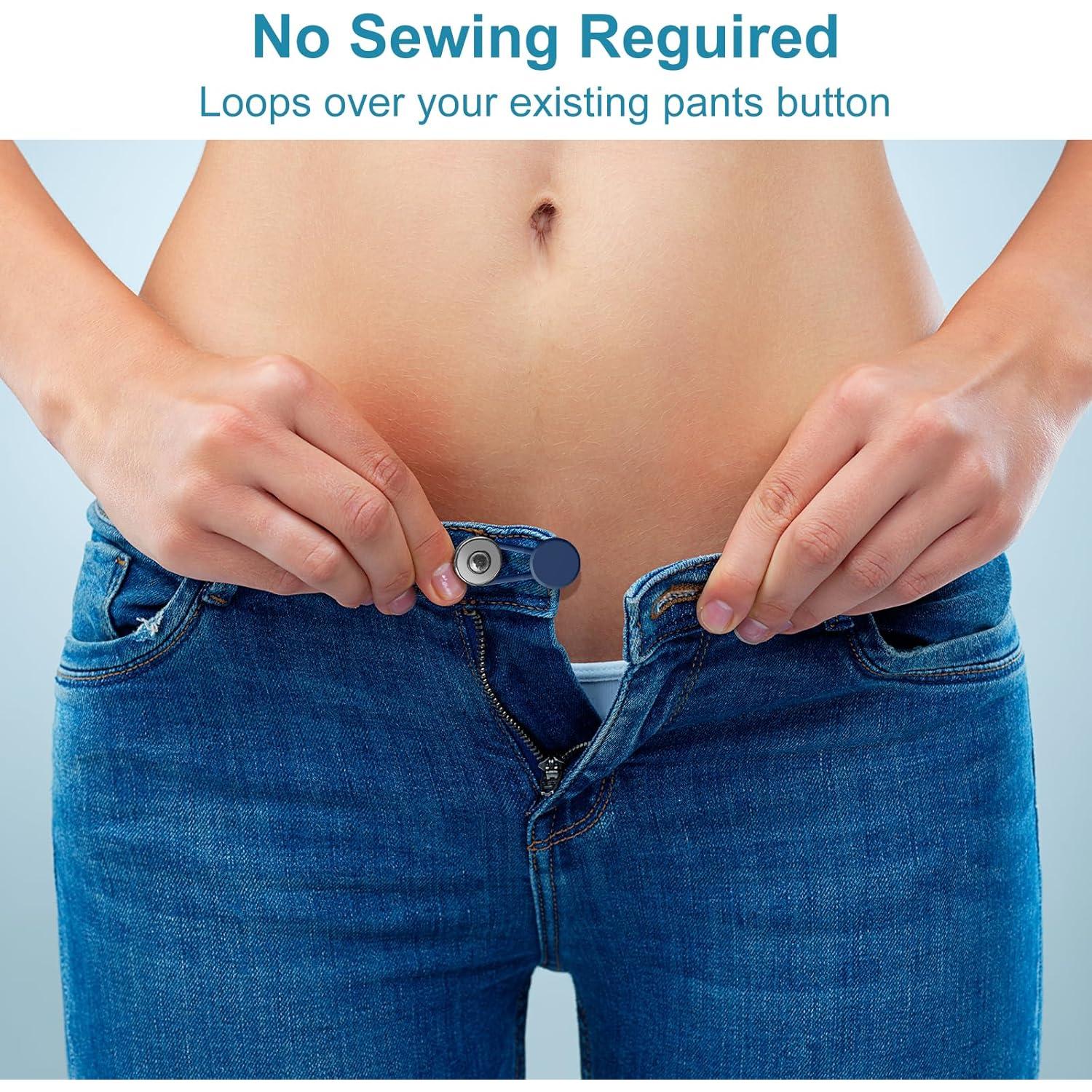 Extensores de Cintura KUNTAERY 12 Pcs Ajustables 2.54-4.57 cm