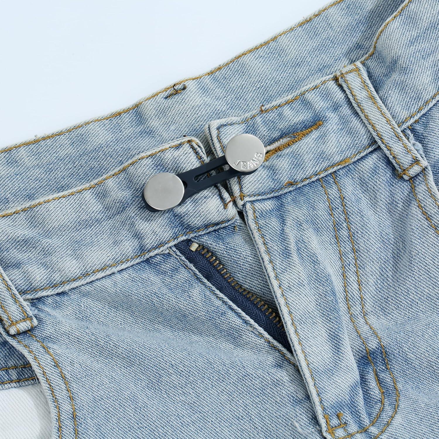 Extensores de Cintura Secmity 16 Piezas Ajustables para Pantalones