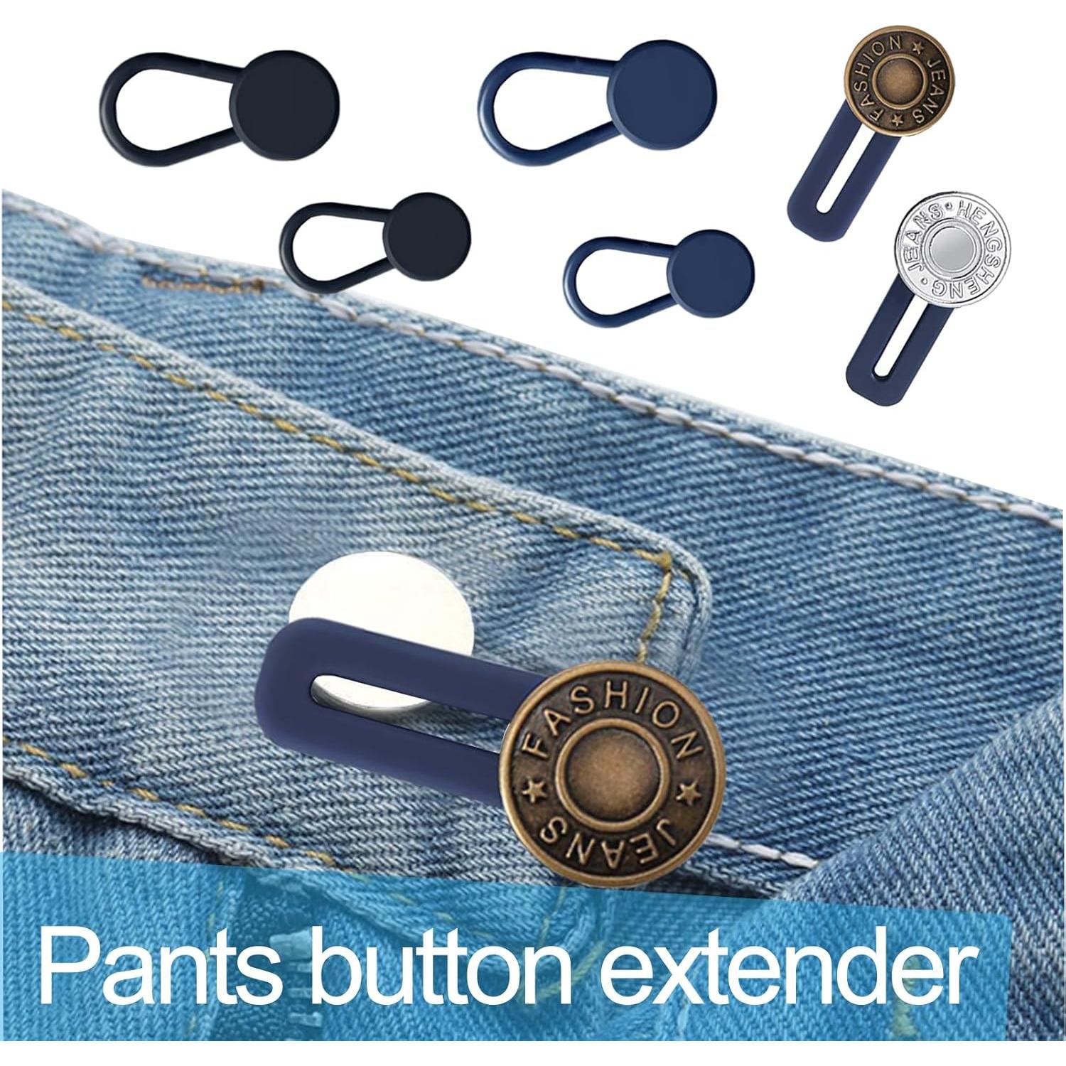 Extensores de Cintura para Jeans YYJ HOME - 12 PCS Ajustables