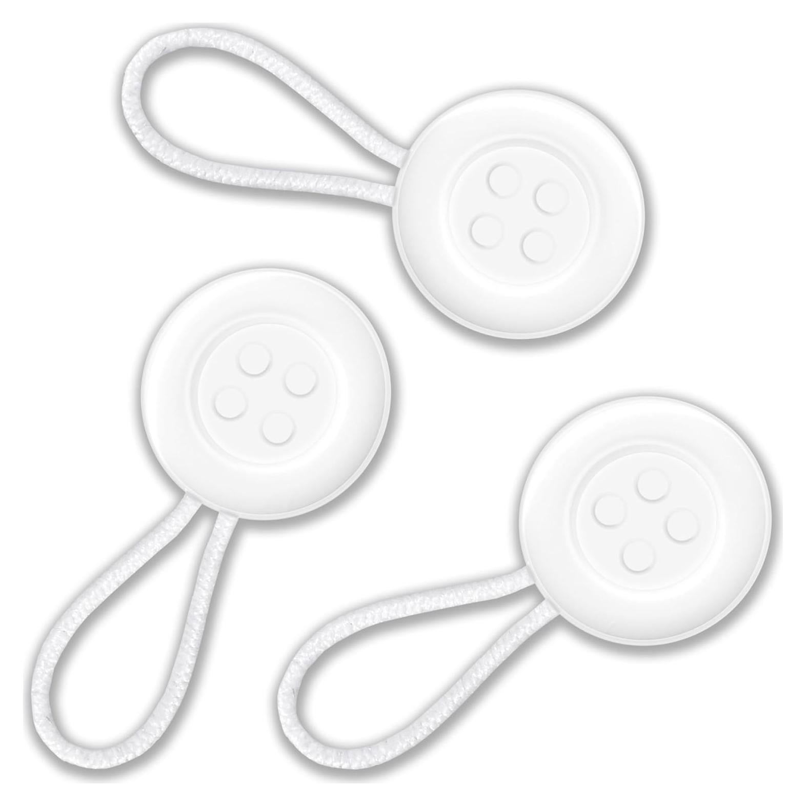 Extensores de Collar para Camisas de Hombre - 3 Piezas Blancas