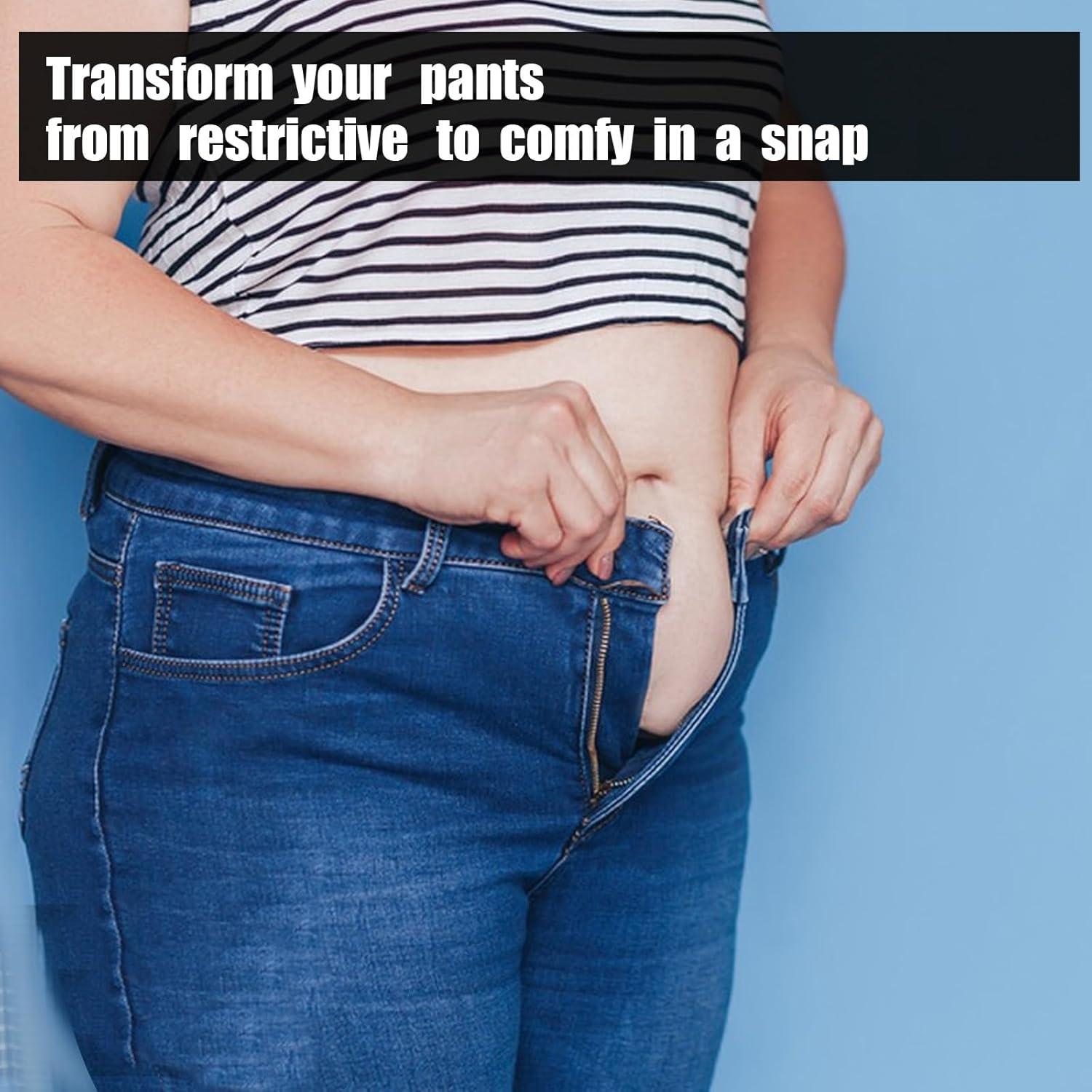 5 PCS Extensores de Cintura Ajustables Larrel para Jeans