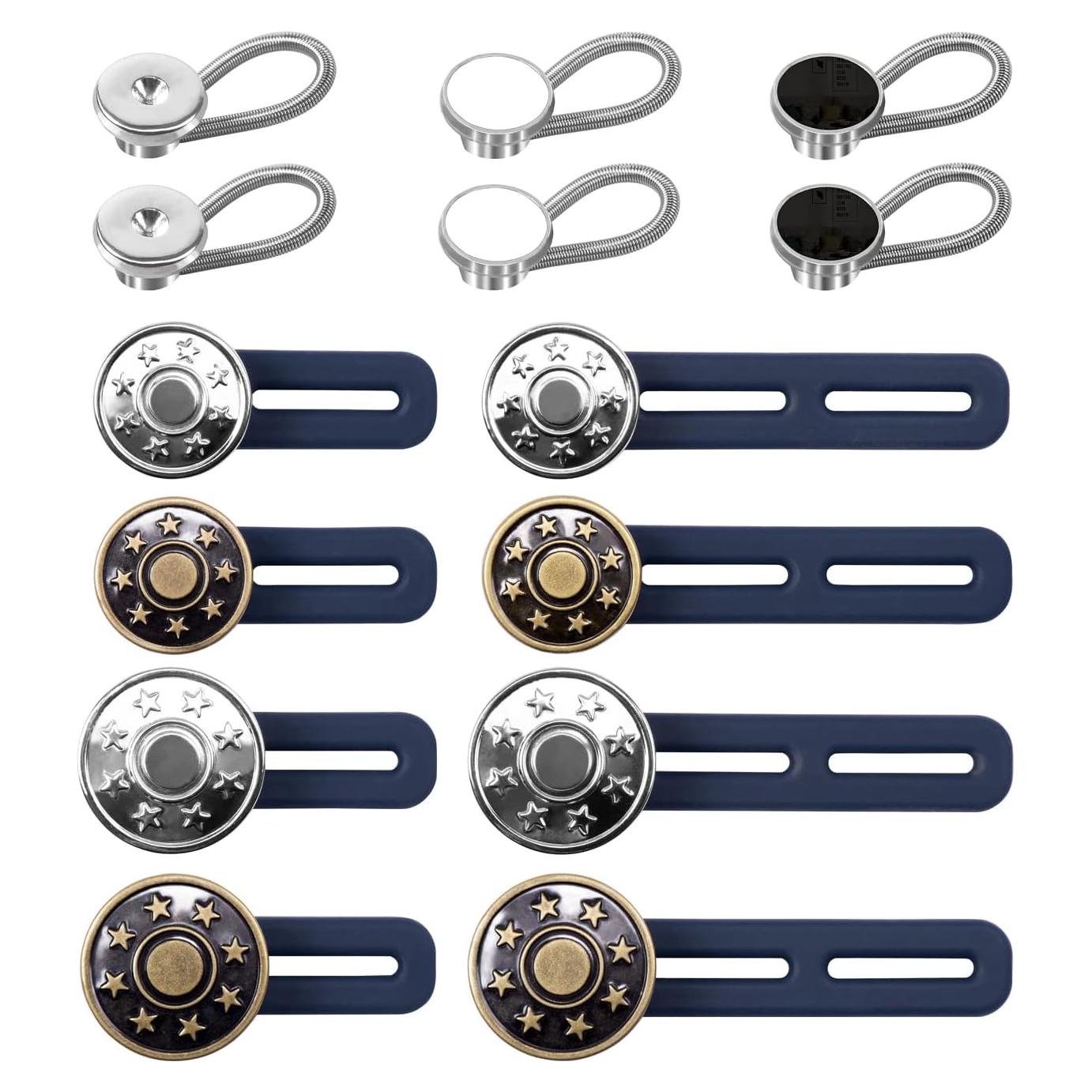 Extensores de Botón YUANHANG para Pantalones y Camisas - 14 Pcs