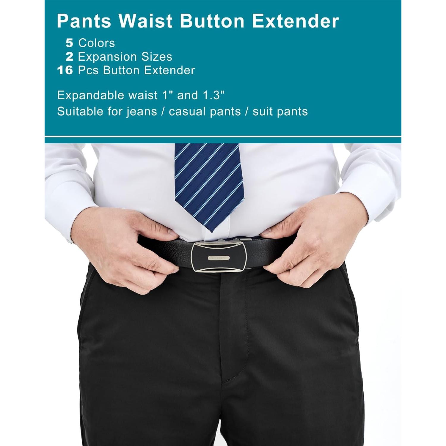 Extensores de Cintura para Pantalones YUANHANG - 16 Piezas