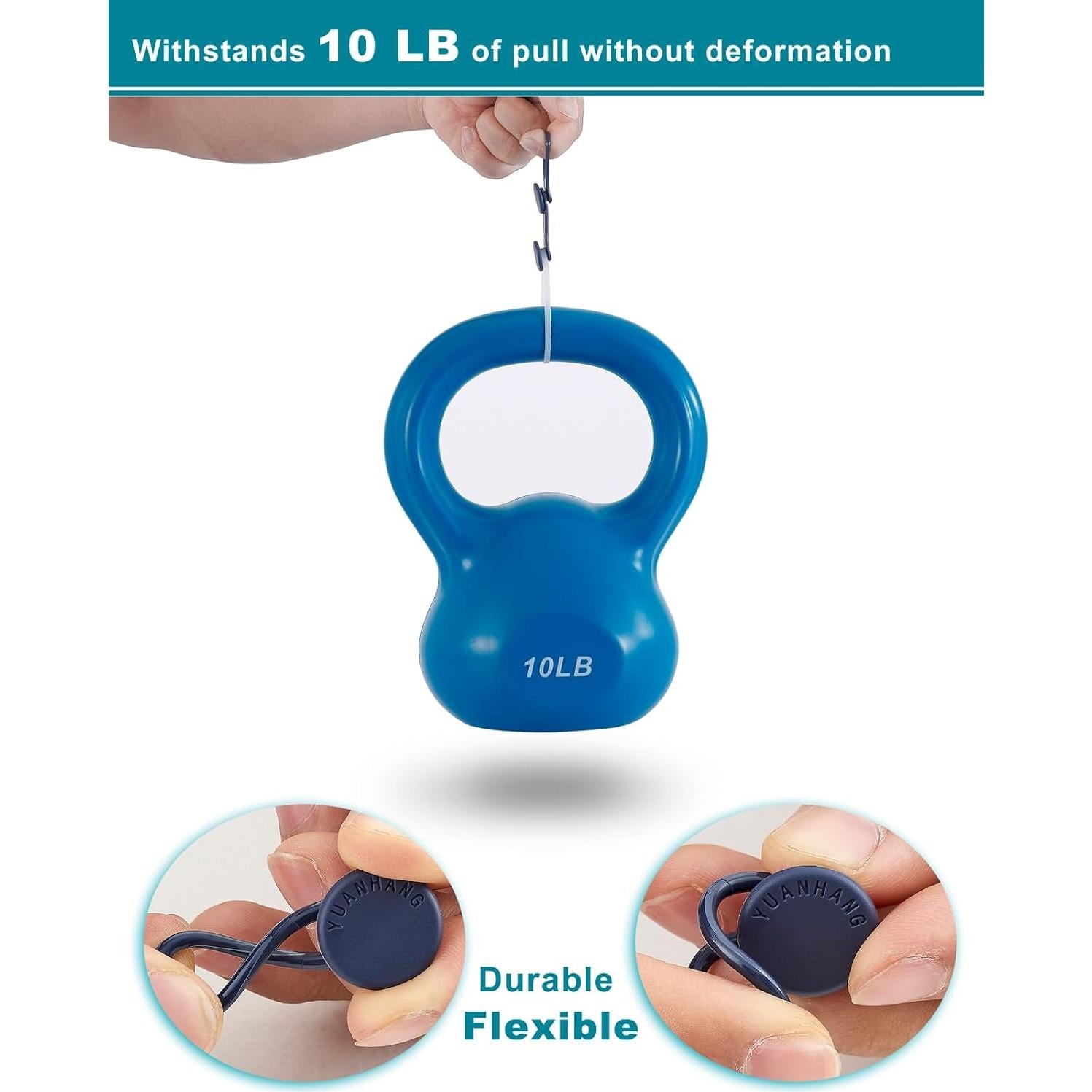 Extensores de Cintura para Pantalones YUANHANG - 16 Piezas