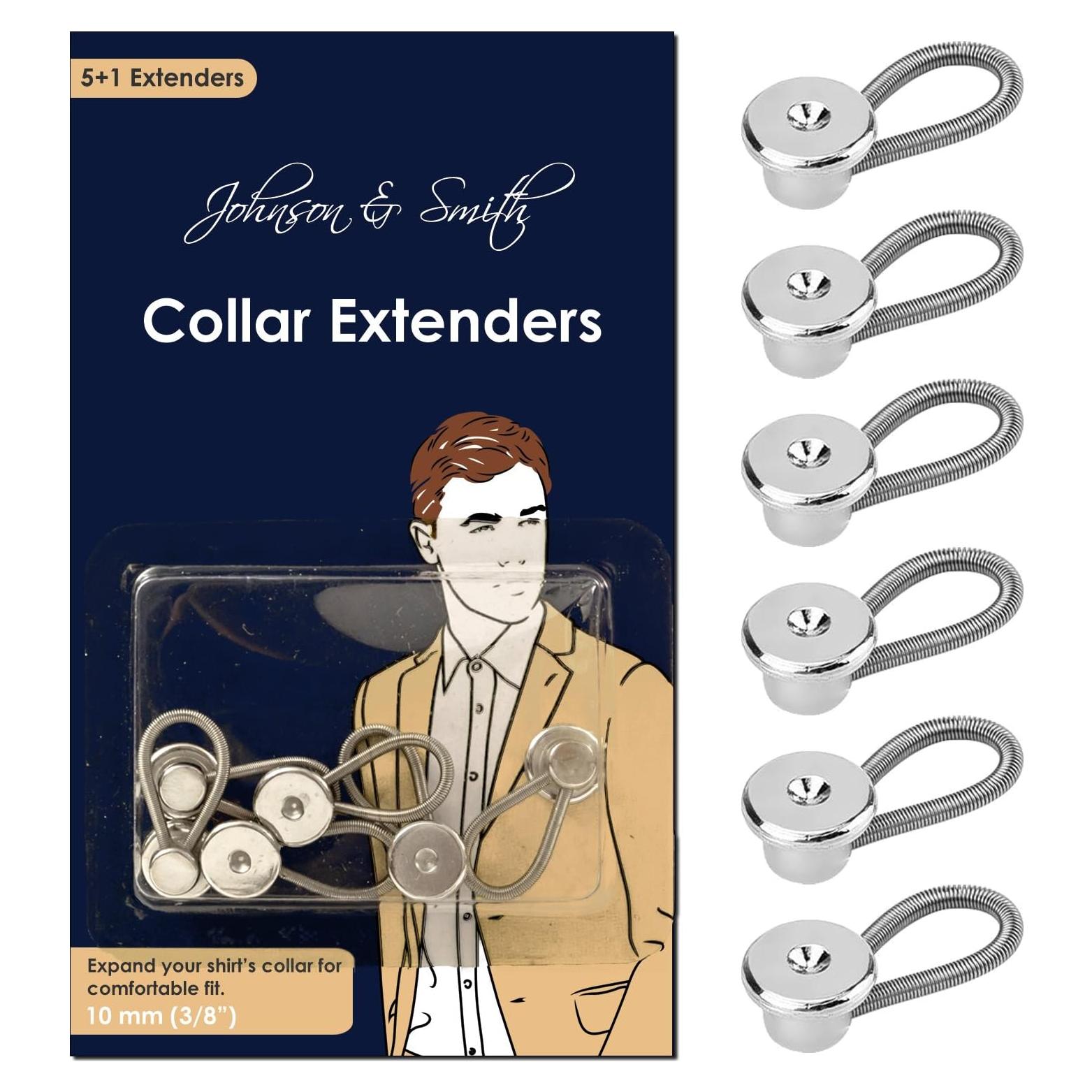 Extensores de Cuello Johnson & Smith - Paquete de 5 + 1, 9.5 mm