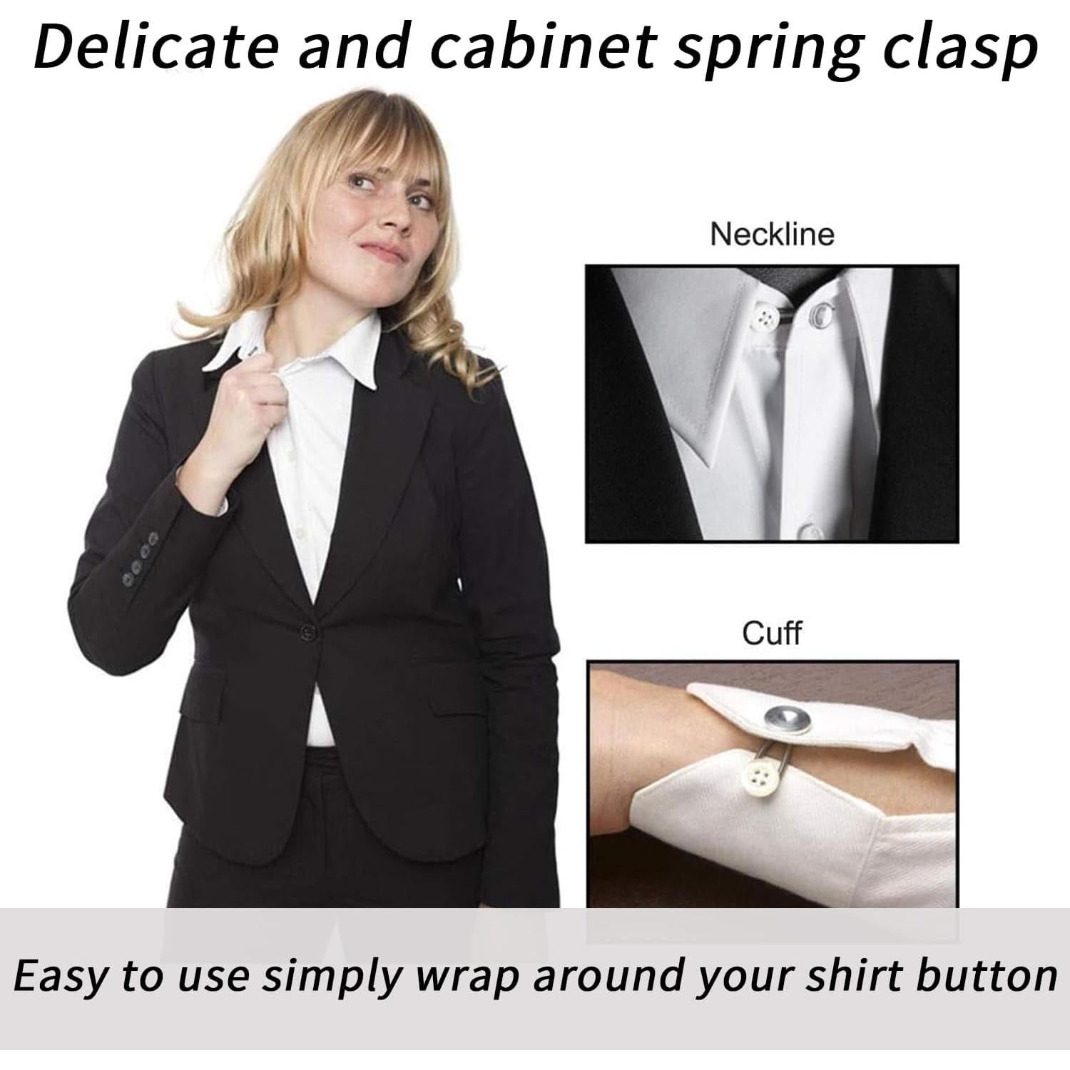 Extensores de Collar Ajustables Tiankohelan - 6 Pcs