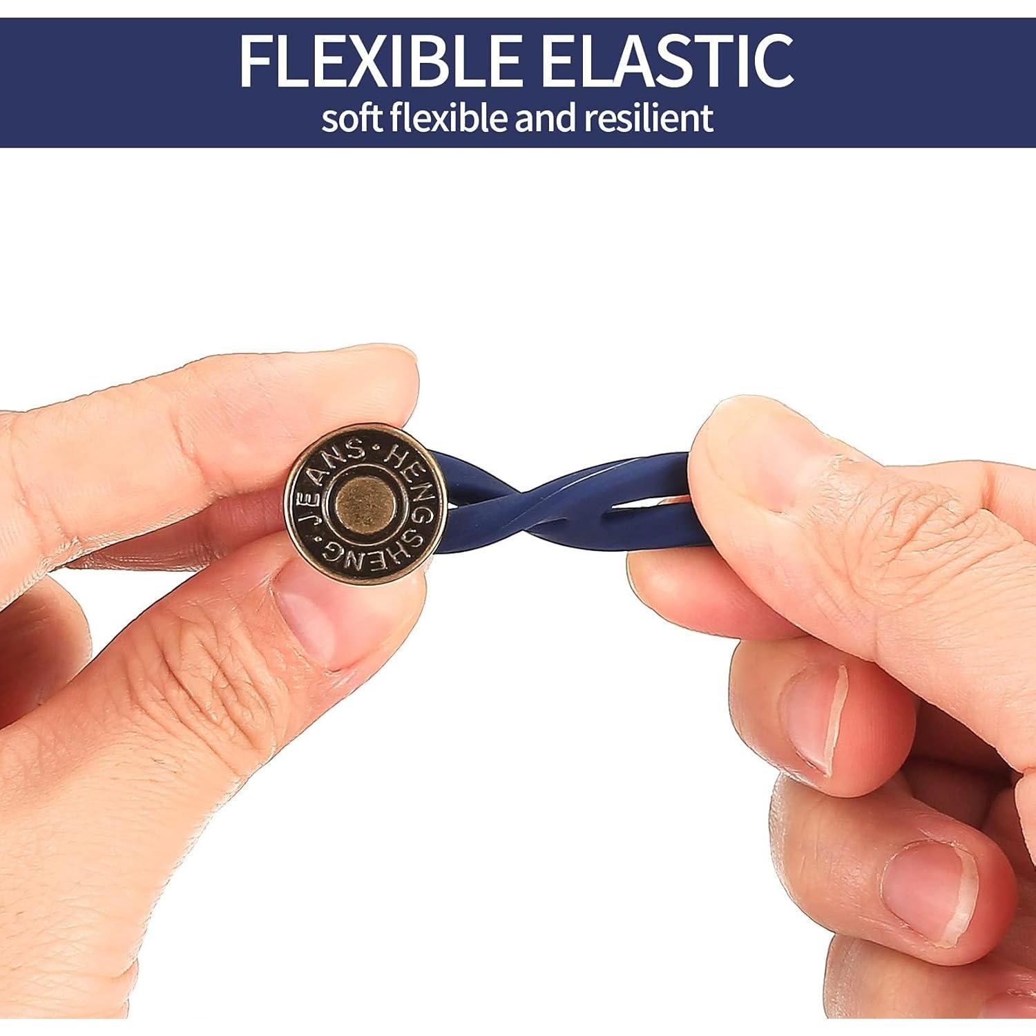 Extensores de Botón para Pantalones Xujinsongg - 6 Pcs