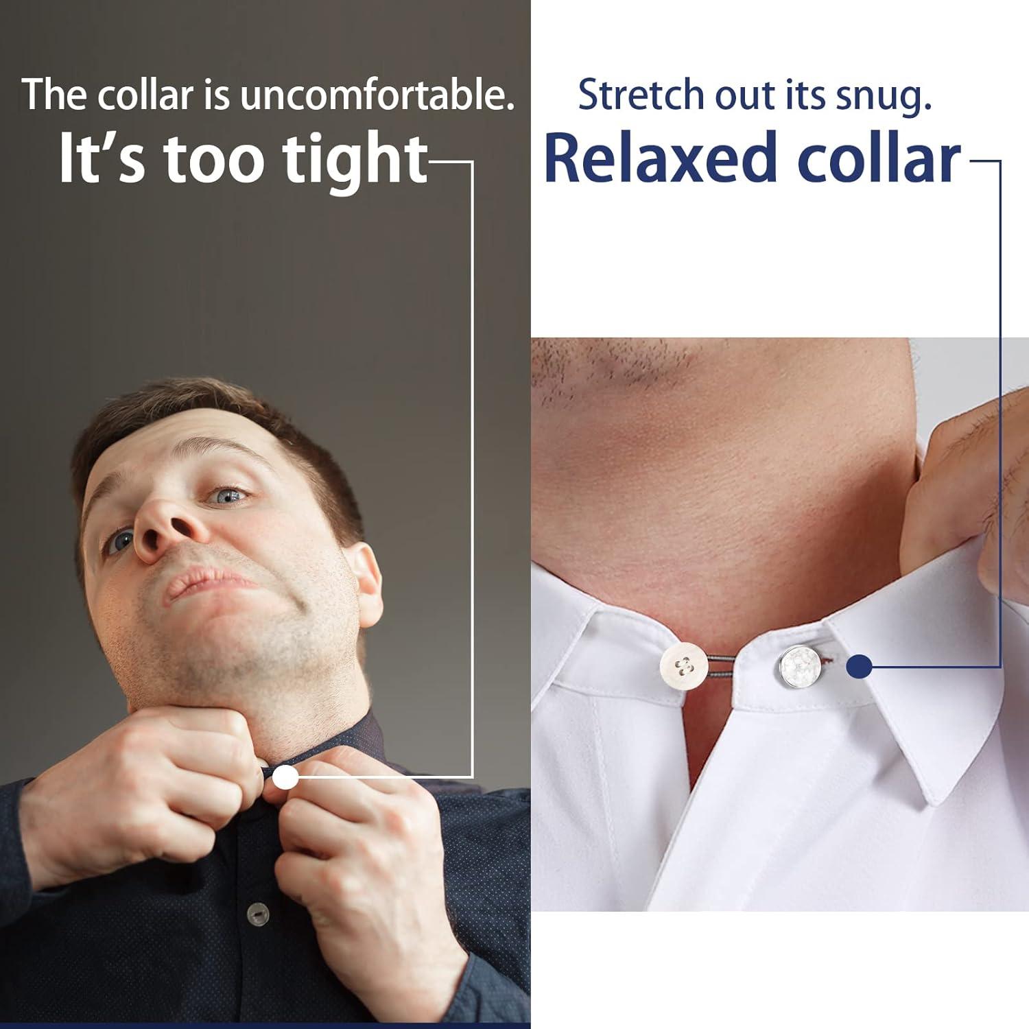 Extensor de Collar ZYAOTWQZ 6 Piezas Mármol Blanco