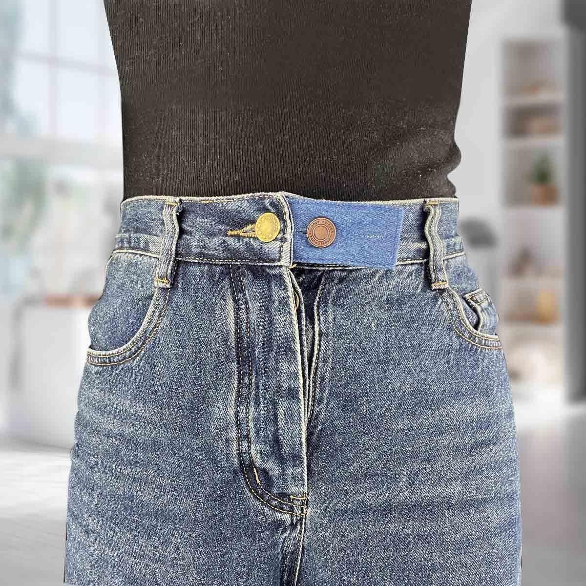 Extensores de Cintura de Mezclilla TKYPZY - 4 Piezas Ajustables