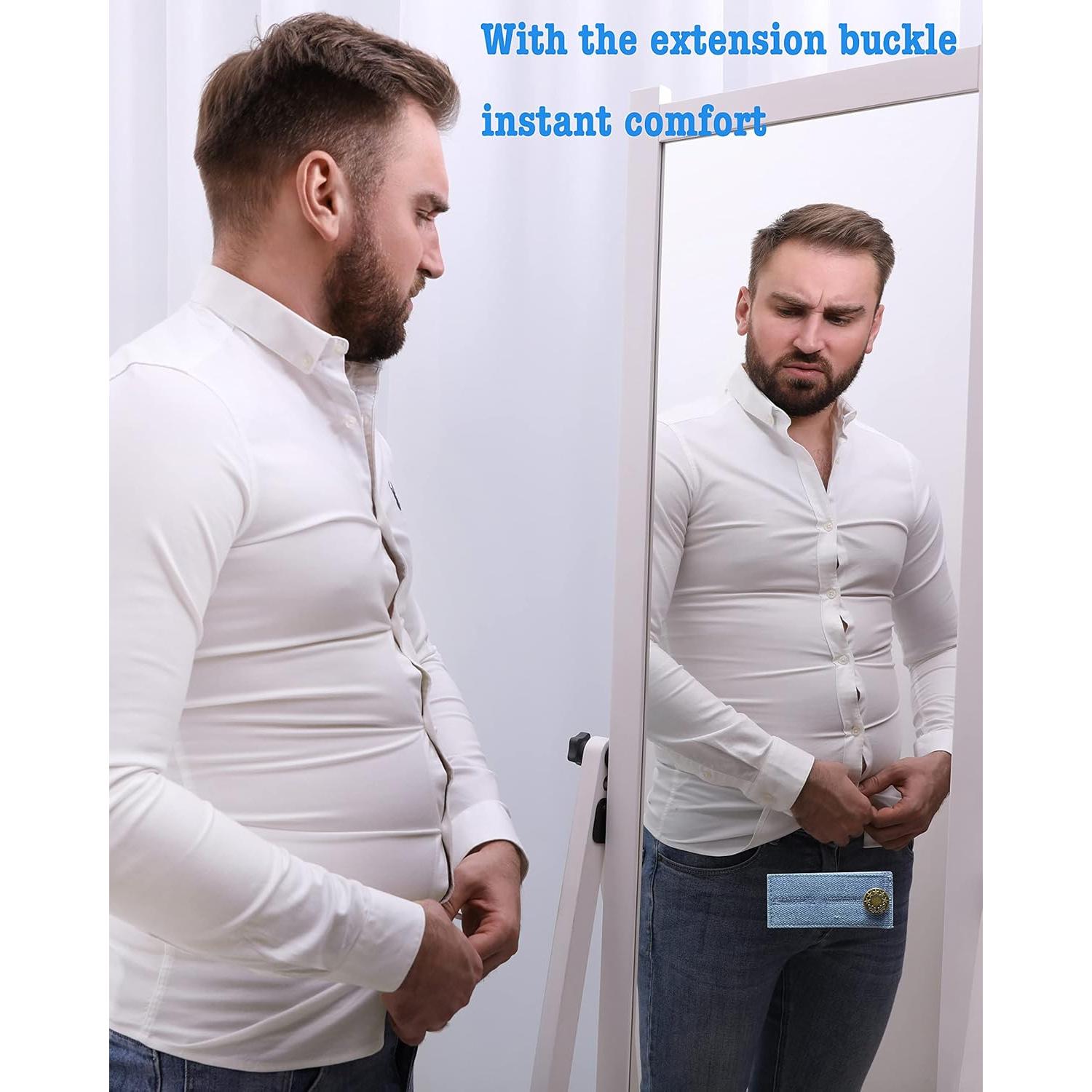 Extensores de Cintura AIRIQI para Jeans - 4 Piezas