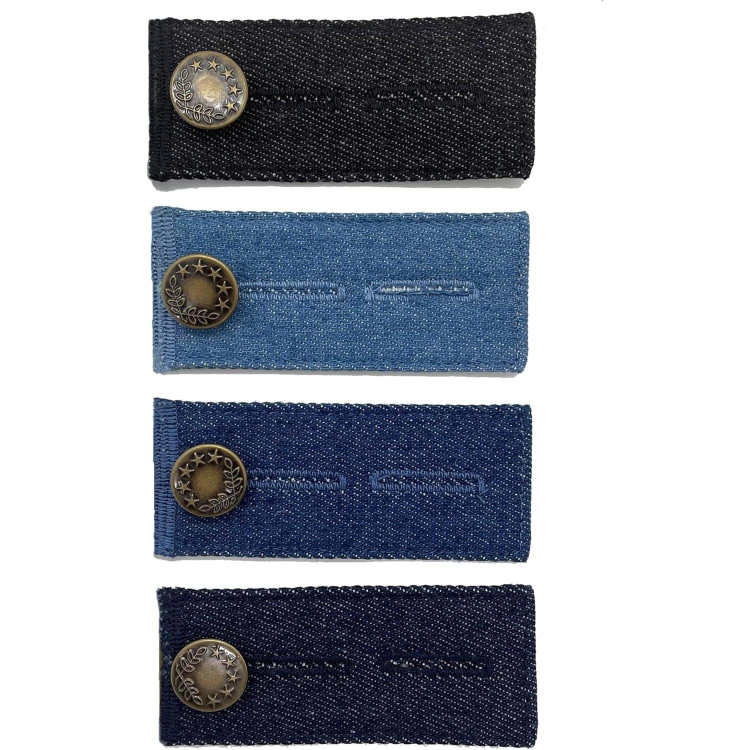Extensores de Cintura AIRIQI para Jeans - 4 Piezas