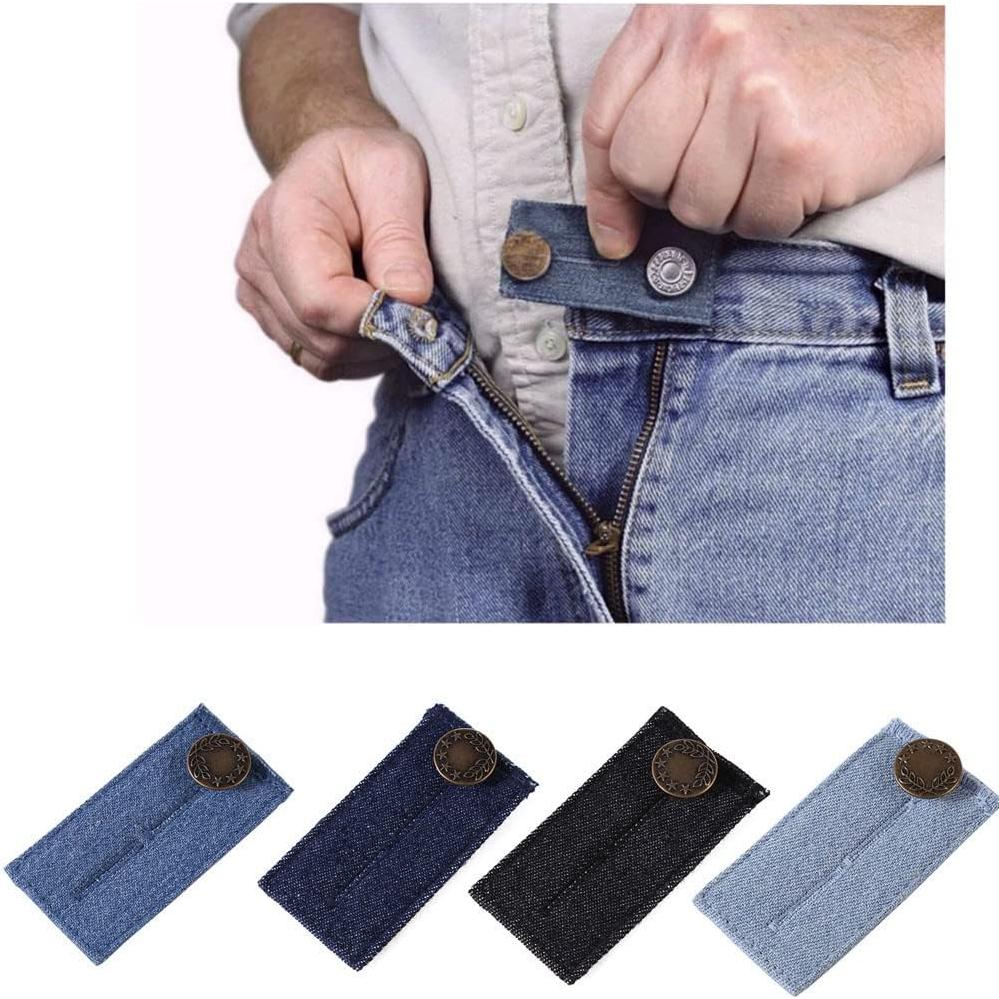 Extensores de Cintura AIRIQI para Jeans - 4 Piezas