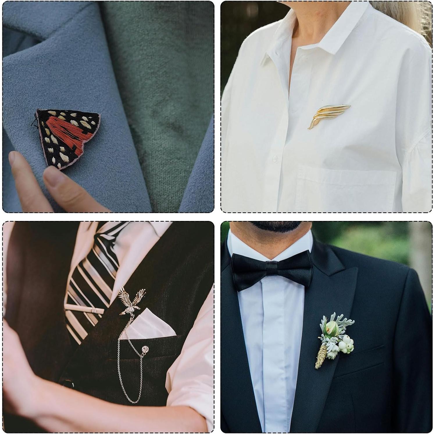 4 Pares de Convertidores de Broches Magnéticos Tinoaly 1.6 cm