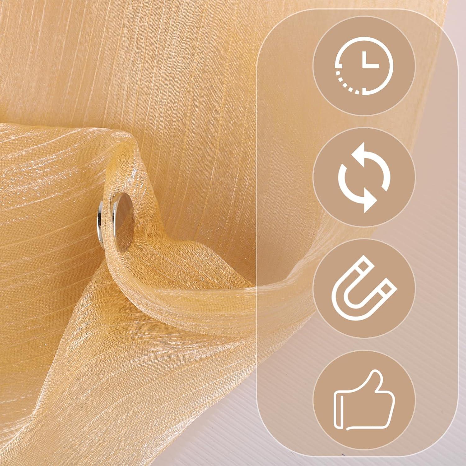 8 Alfileres Magnéticos para Hijab NQEUEPN - Sin Agujeros, 4 Colores