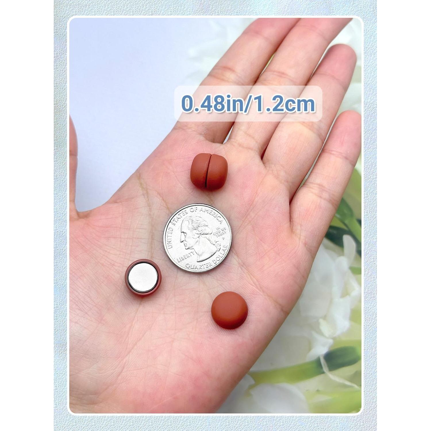 12 Imán para Hijab DJKYT Clips Magnéticos Sin Pin - 1.22cm