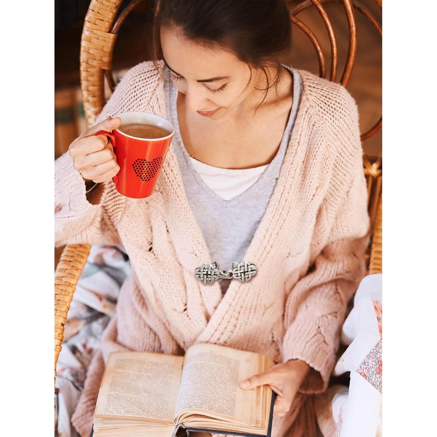 Clips de Chal Vintage Syhood - 5 Piezas Elegantes para Suéter