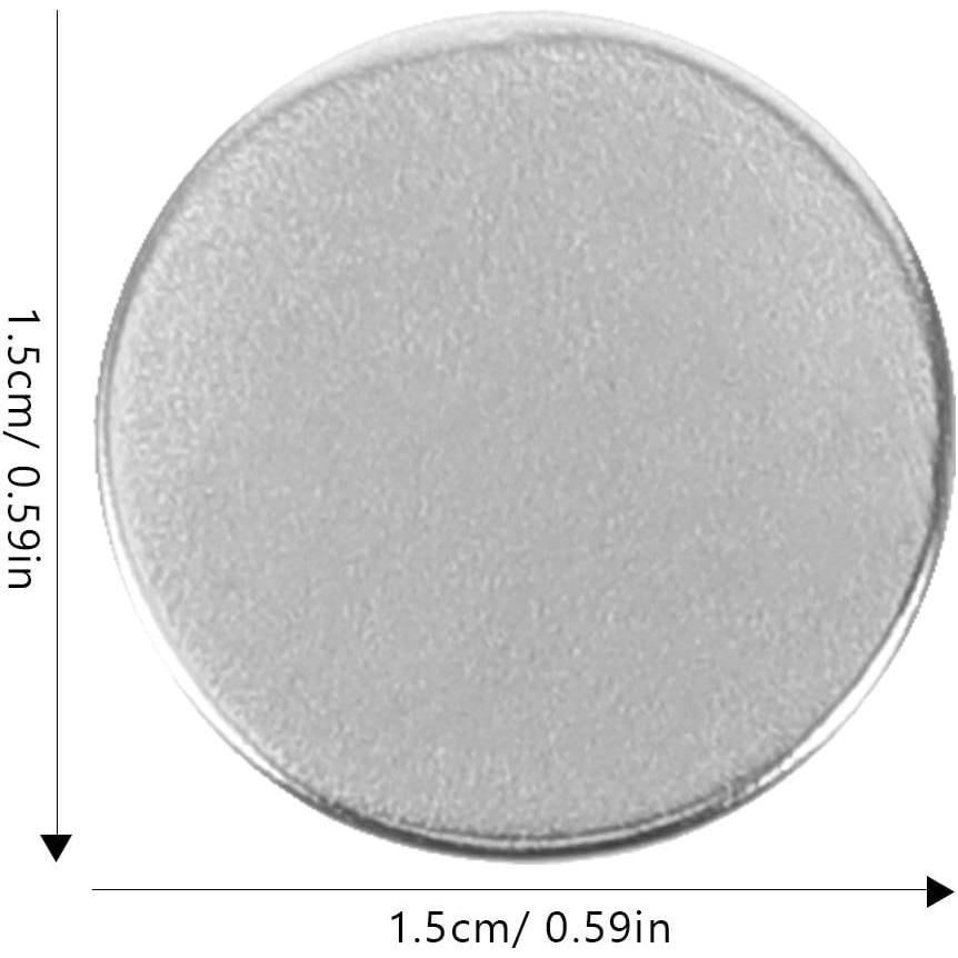 Hebillas Magnéticas EXCEART - 3 Pares de Broches Dorados