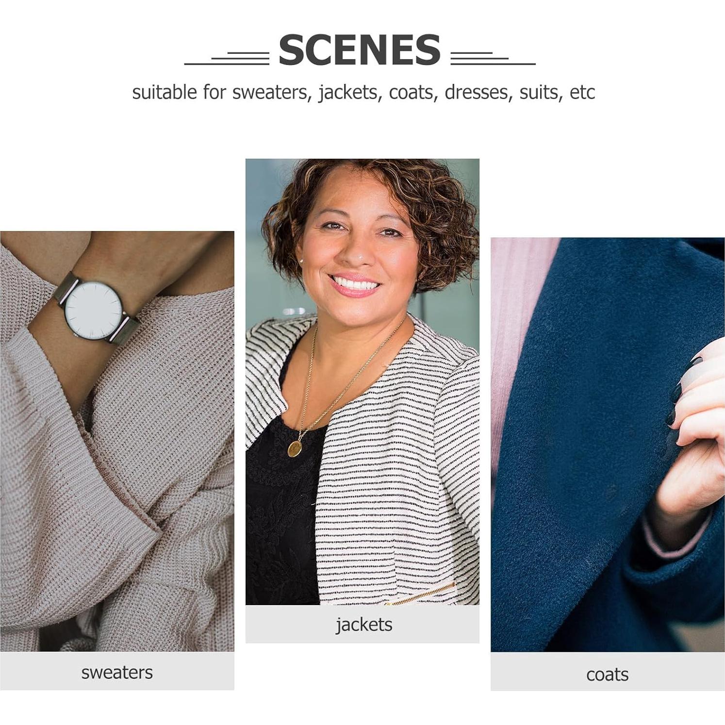 Hebillas Magnéticas EXCEART - 3 Pares de Broches Dorados