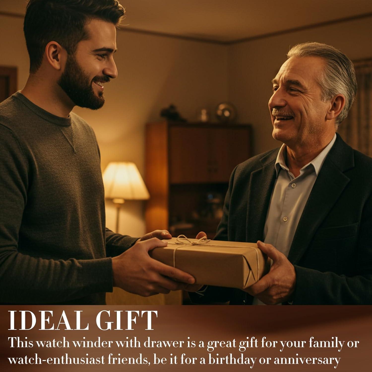 Enrollador de Reloj Automático Liliaafar 4 Motores Silenciosos