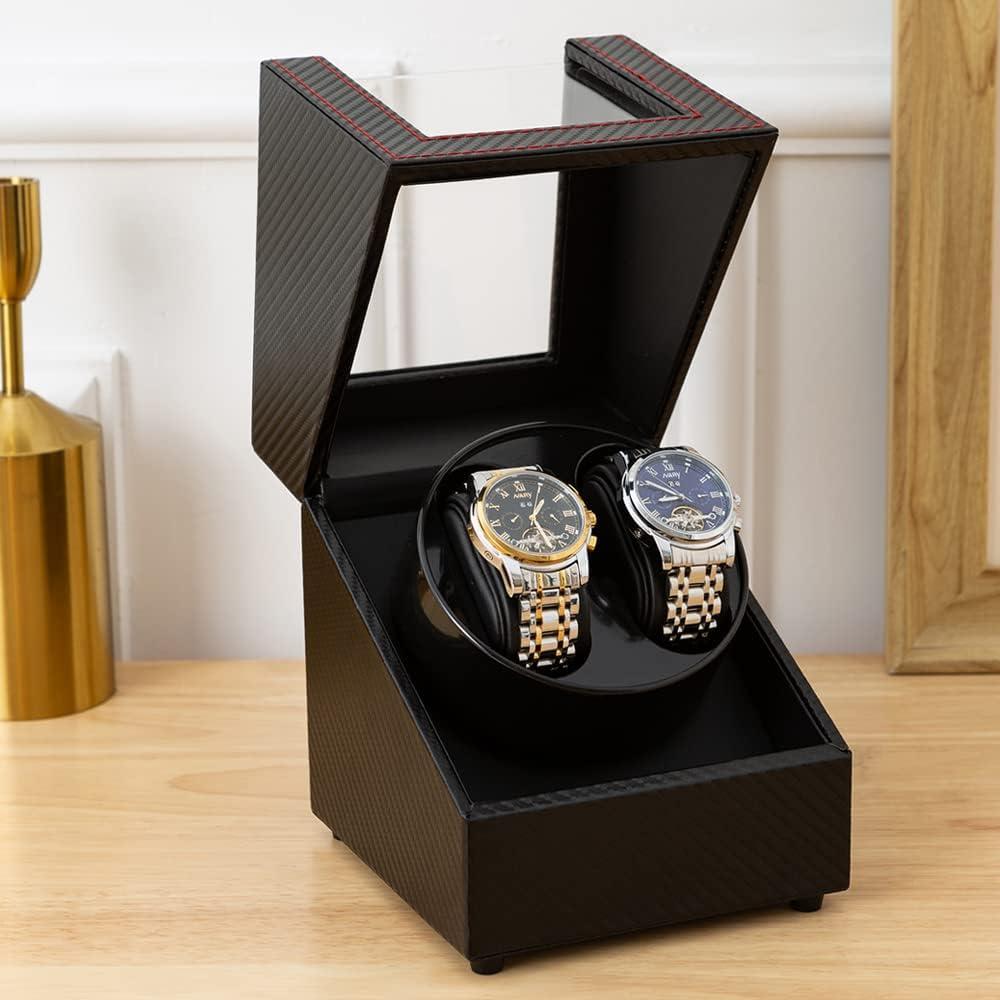 Enrollador de Relojes Automáticos Doble Anyasun con Motor Silencioso