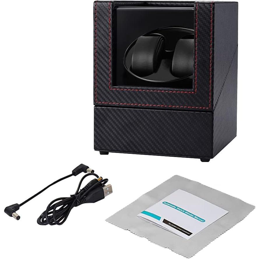 Enrollador de Relojes Automáticos Doble Anyasun con Motor Silencioso