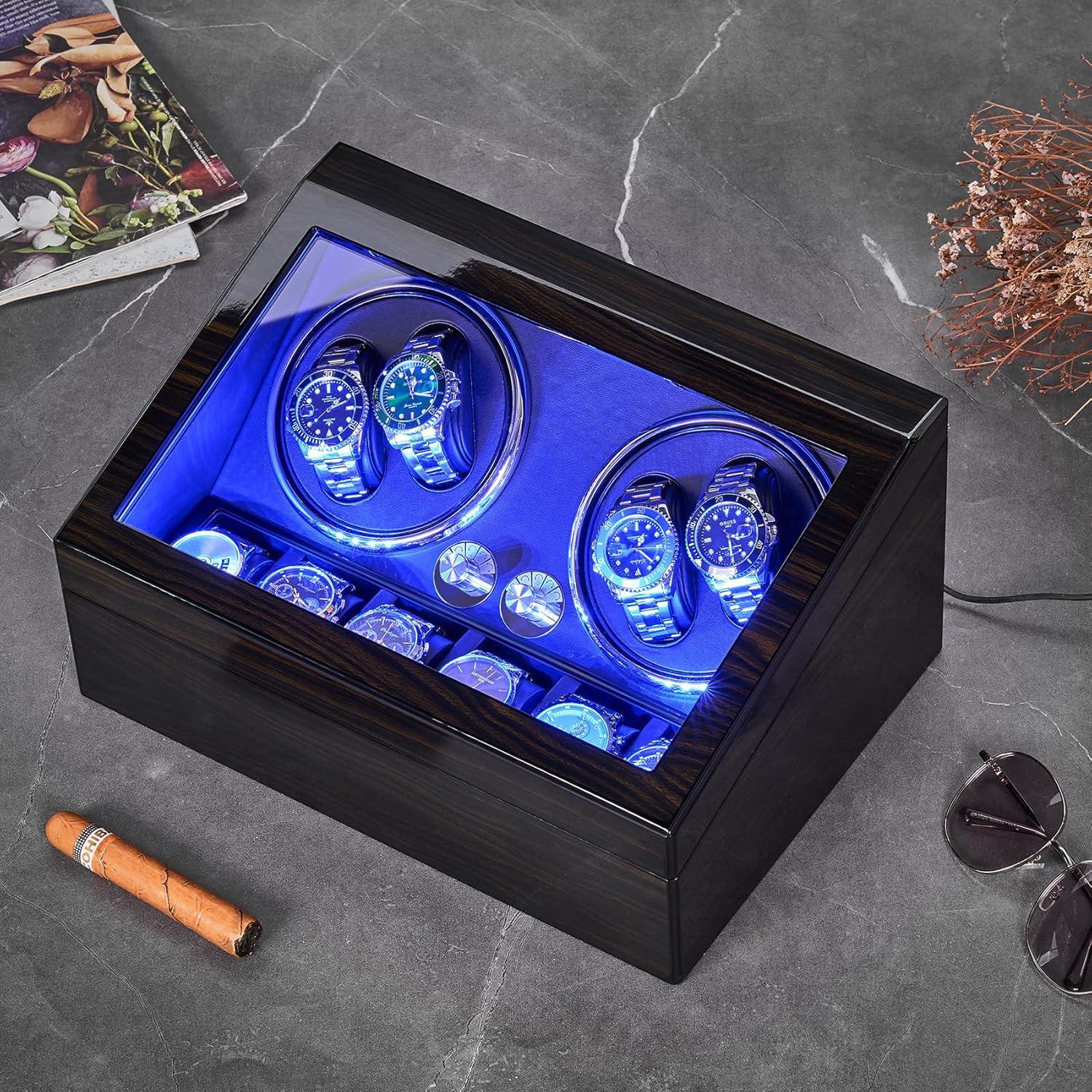 Enrollador de Relojes ANWBROAD UJWW002E 4+6 Almohadas