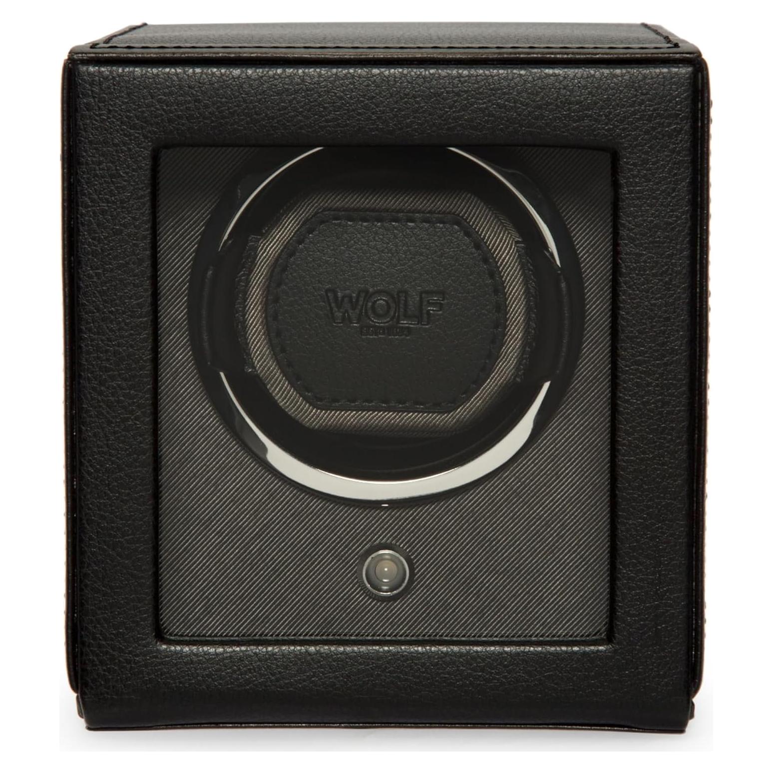 Cargador de Reloj WOLF Cub Individual con Tapa de Vidrio
