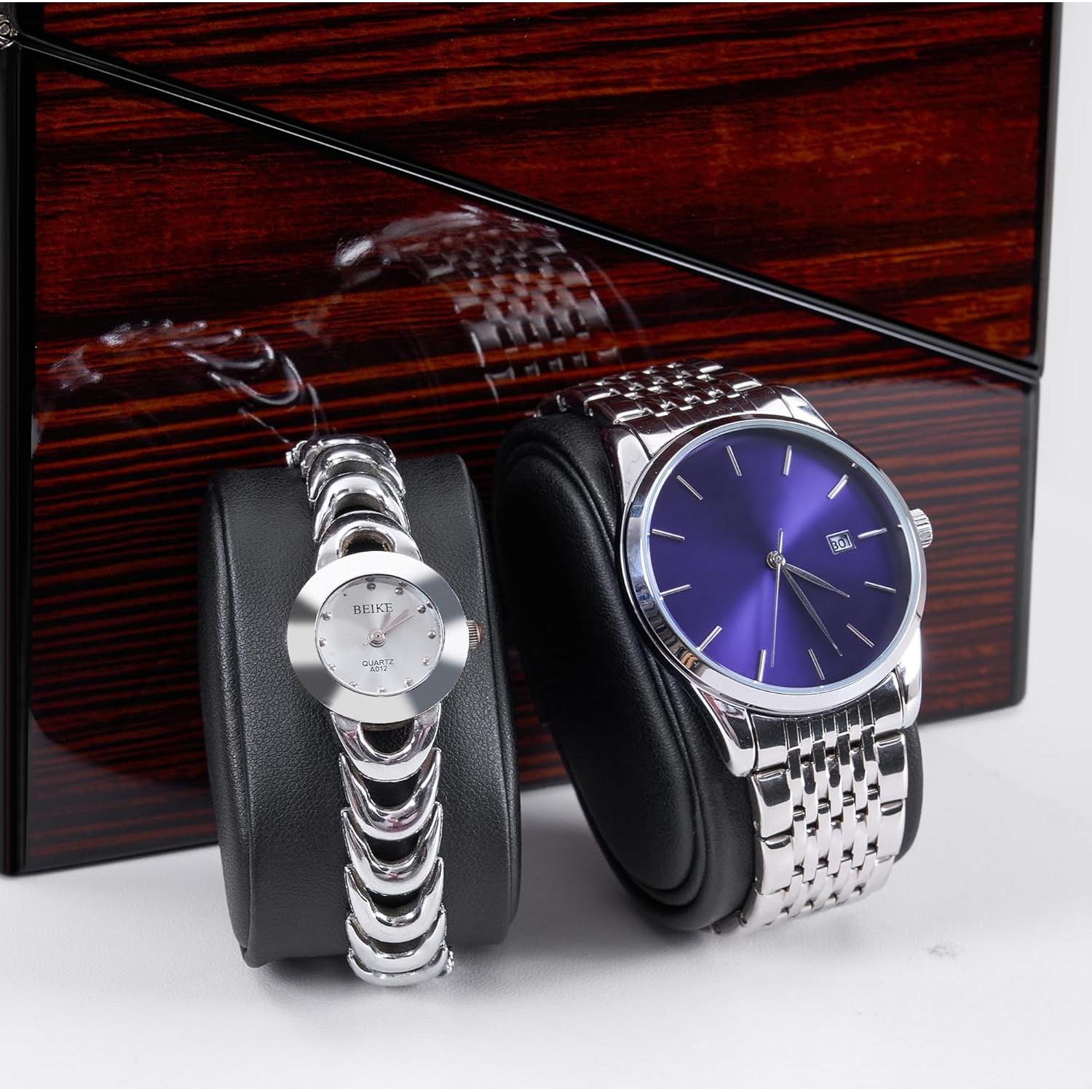 Relojero automático ANWBROAD JWW001Y con motor silencioso LED