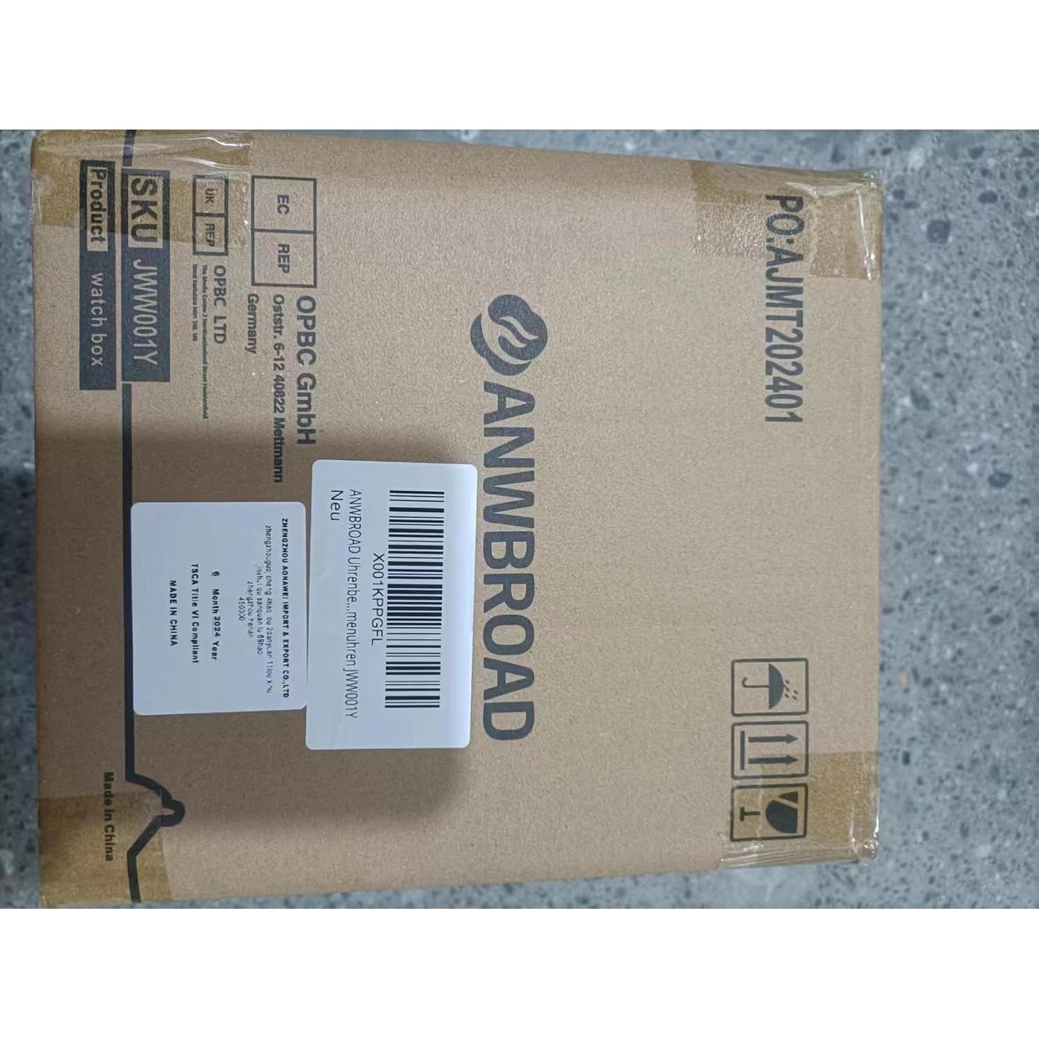 Relojero automático ANWBROAD JWW001Y con motor silencioso LED