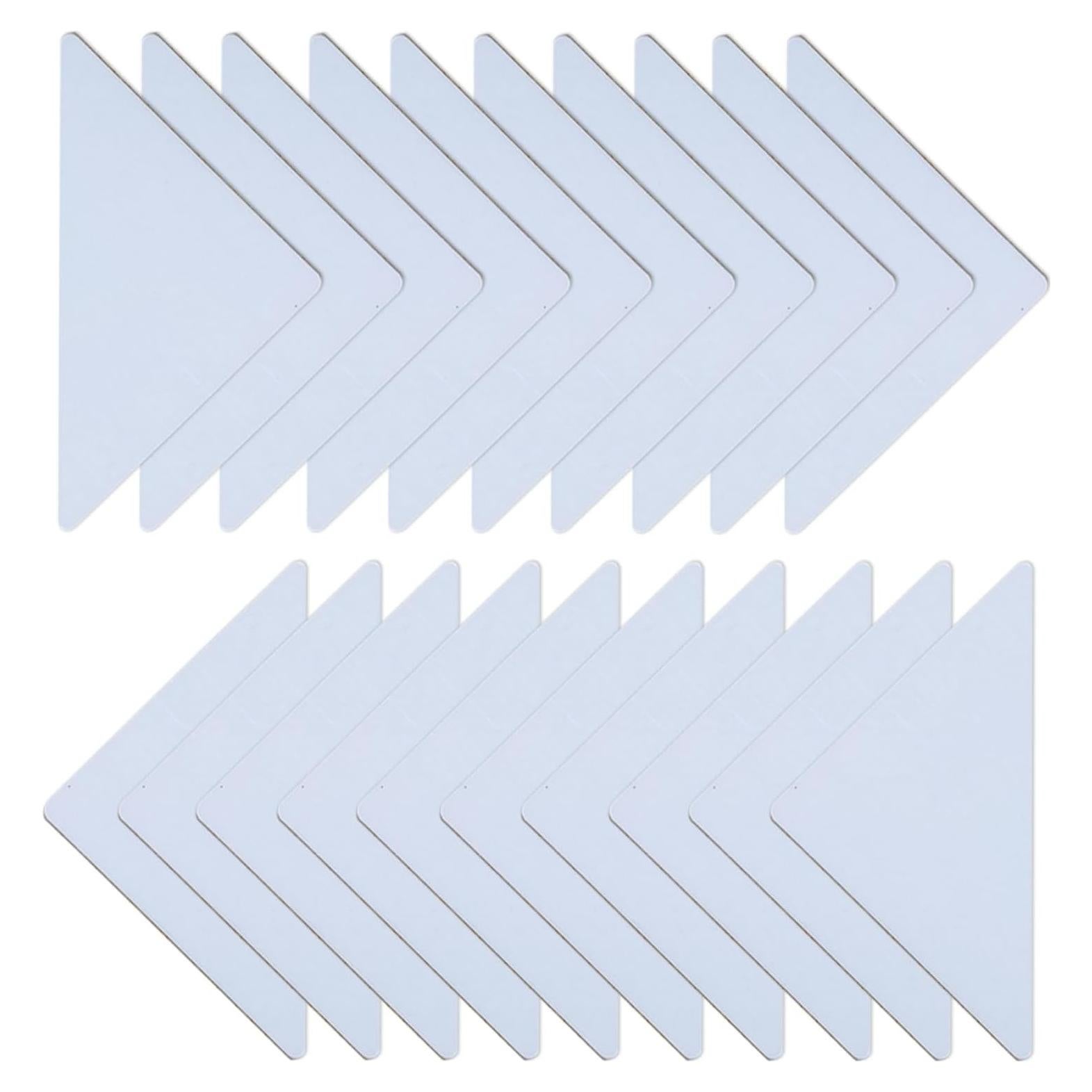 120 Sujetadores de Cuello de Polo SNNSHUN - Antiarrugas PVC